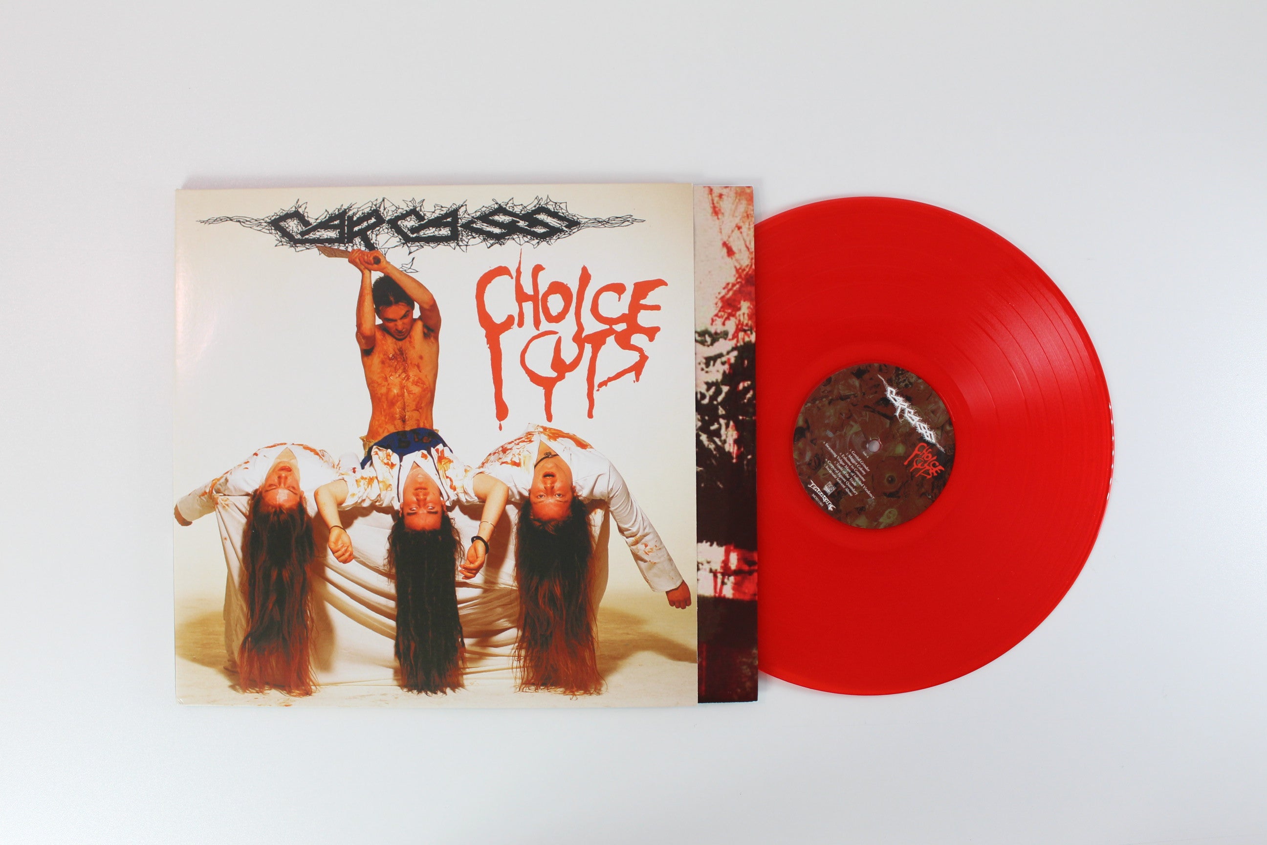 Carcass - Choice Cuts on Century Media / Earache - Red Transparent Vinyl