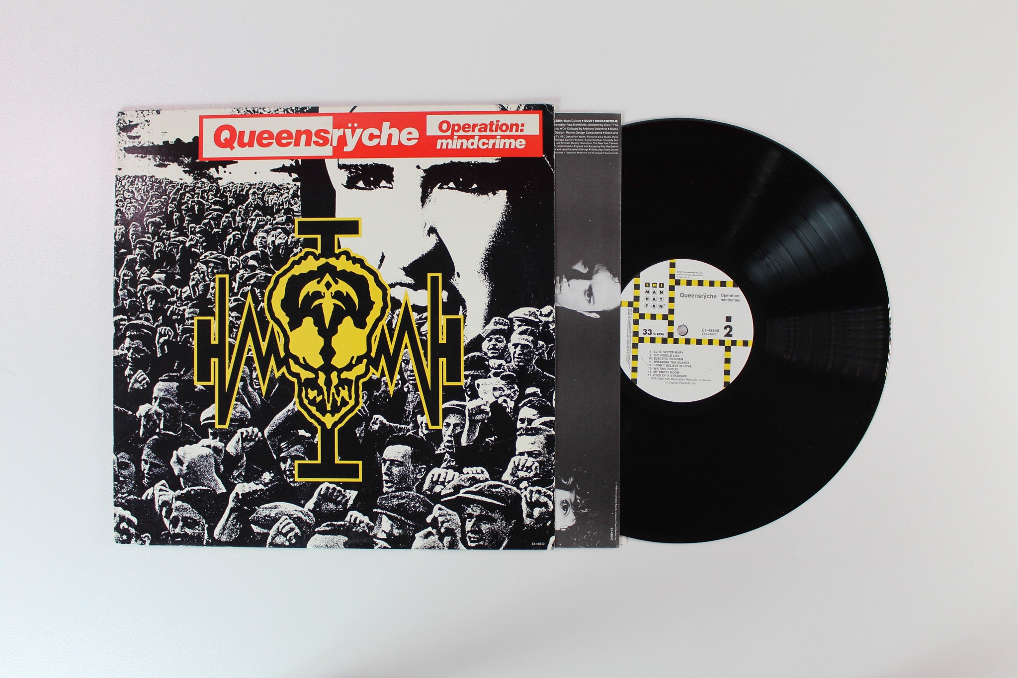 Queensrÿche - Operation: Mindcrime on EMI-Manhattan Records Club Edition