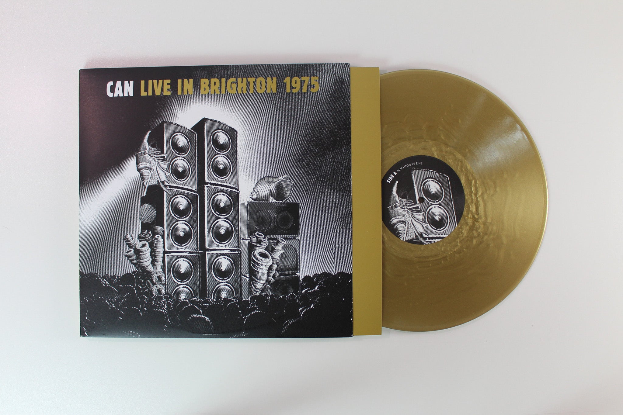 Can - Live In Brighton 1975 on Spoon Records Ltd. Gold Vinyl