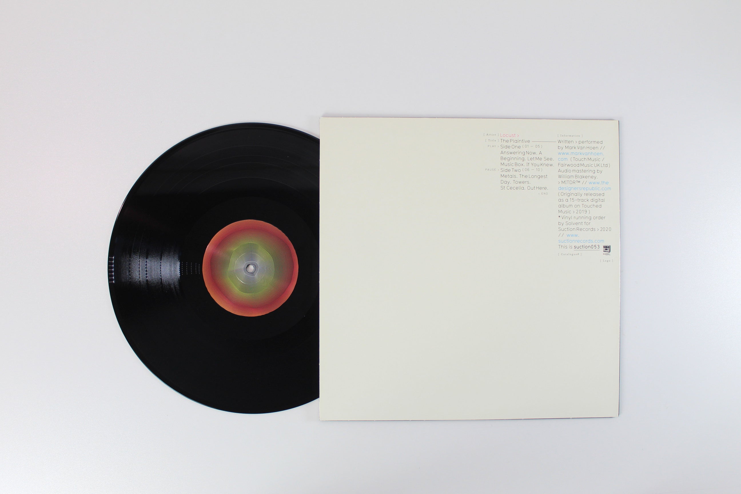 Locust - The Plaintive on Suction Records