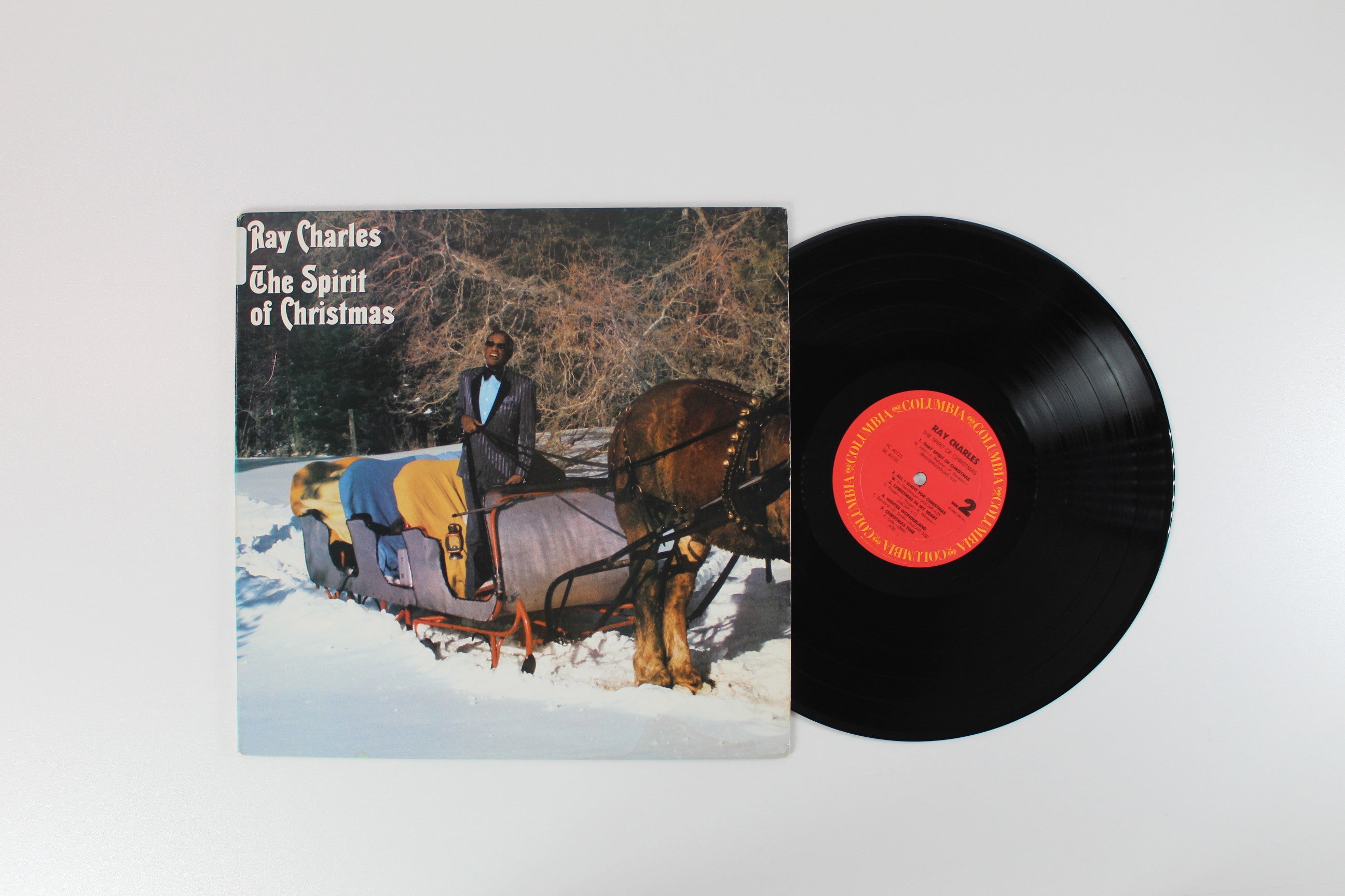 Ray Charles - The Spirit Of Christmas on Columbia