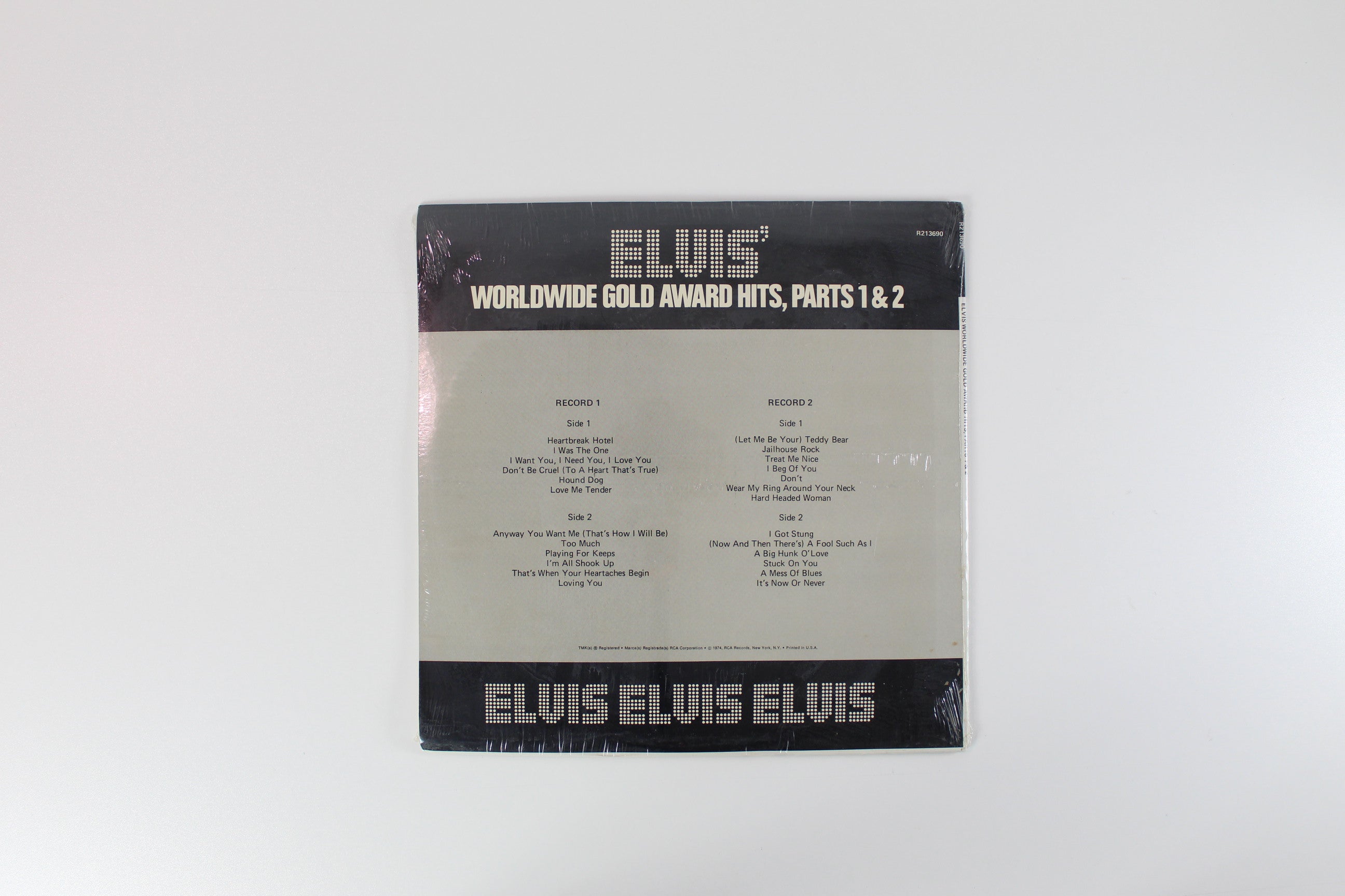 Elvis Presley - Worldwide Gold Award Hits, Parts 1 & 2 on RCA - Sealed