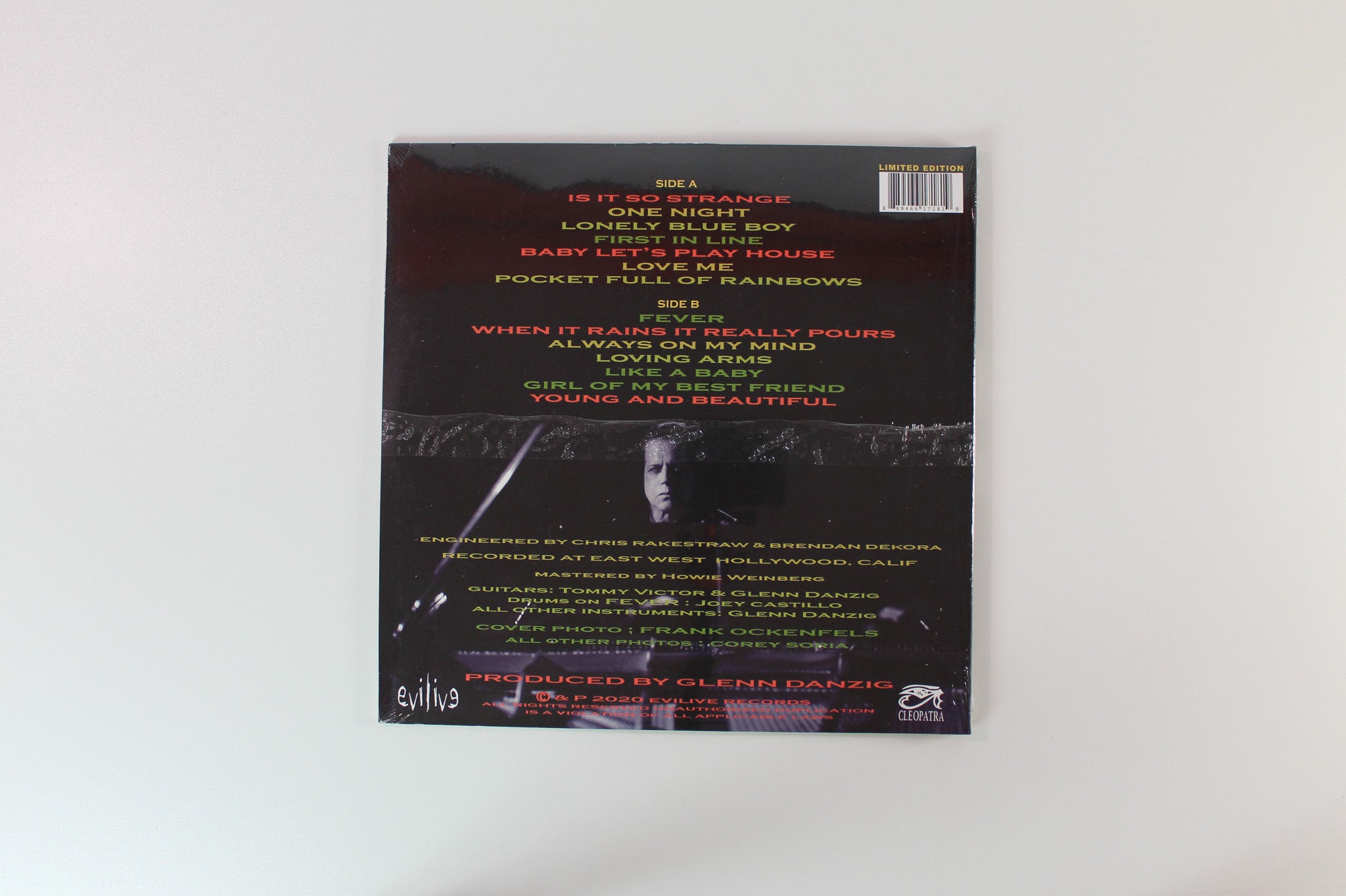 Danzig - Sings Elvis on Cleopatra Ltd. Pink Vinyl