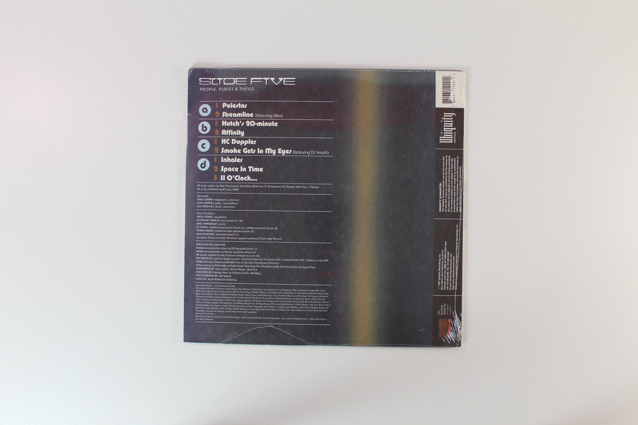 Slide Five - People, Places & Things on Ubiquity SEALED