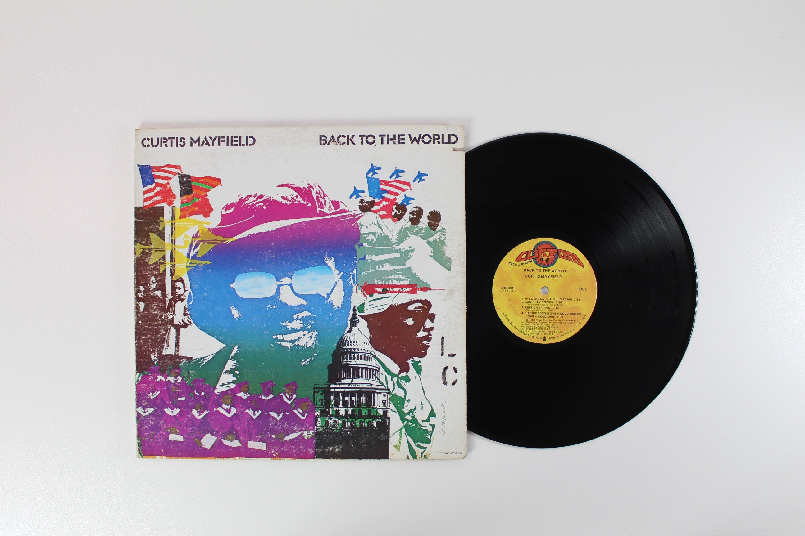 Curtis Mayfield - Back To The World on Curtom