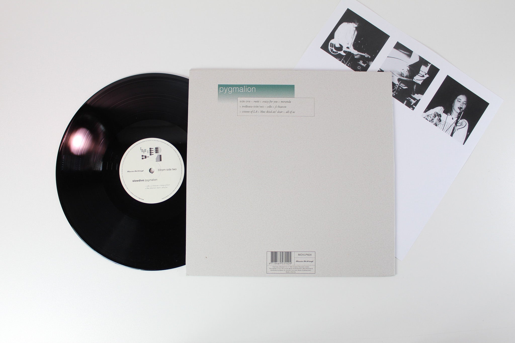 Slowdive - Pygmalion on Music on Vinyl 180 Gram Reissue