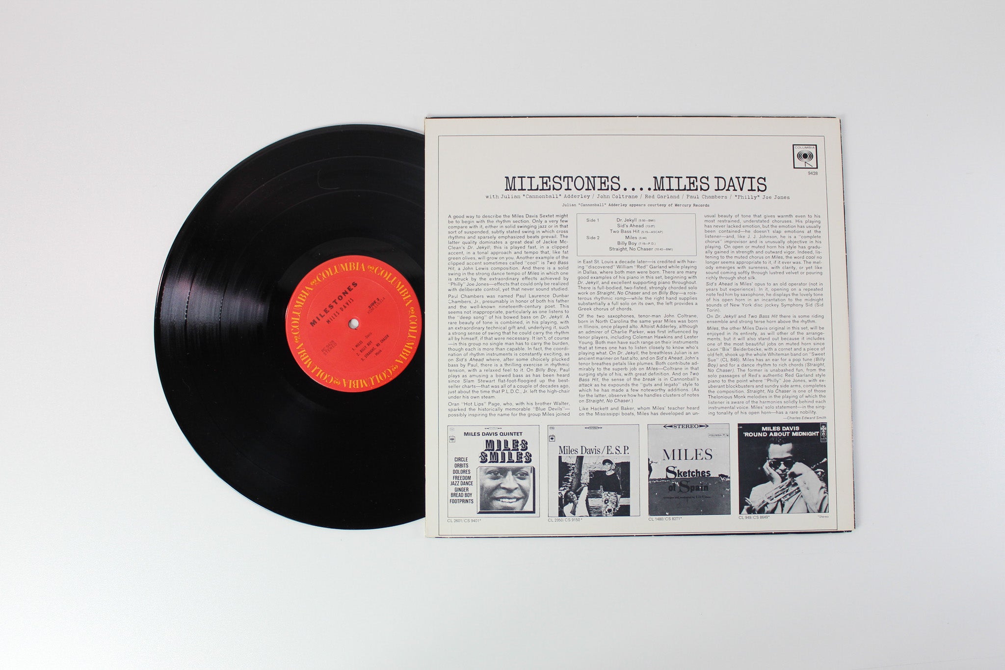 Miles Davis - Milestones on Columbia Reissue