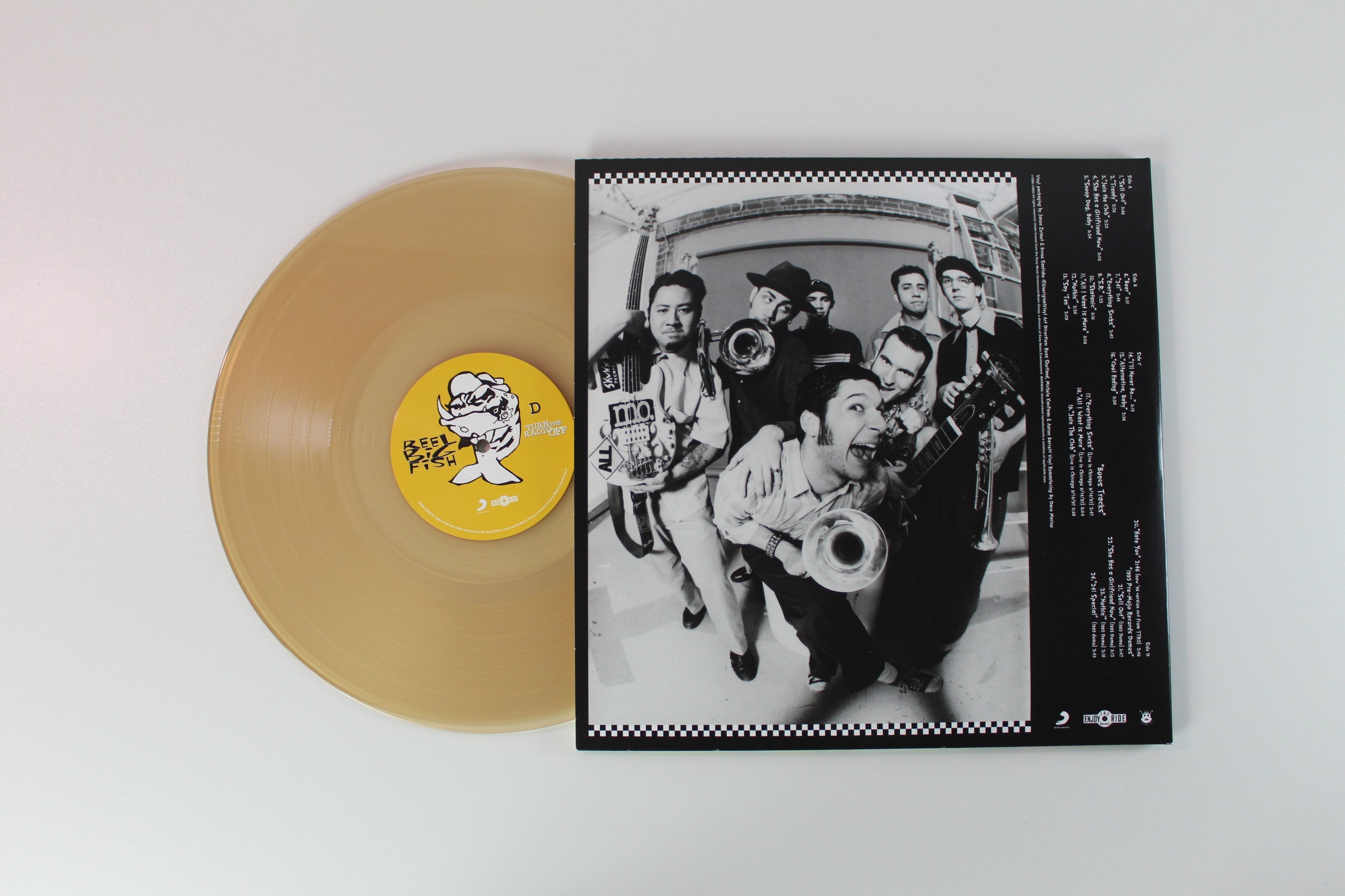 Reel Big Fish - Turn The Radio Off on Enjoy the Ride Ltd Beer Vinyl Reissue