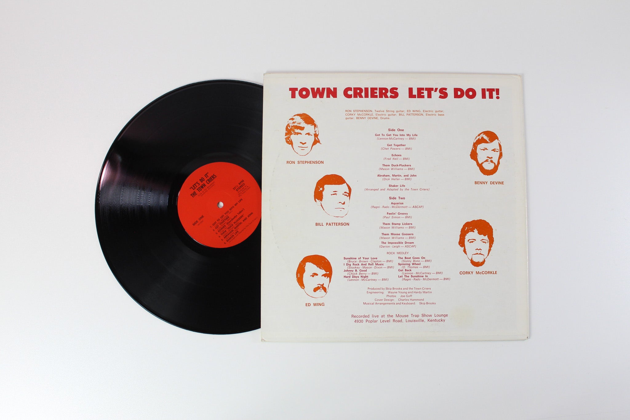 The Town Criers - Let's Do It Private Press