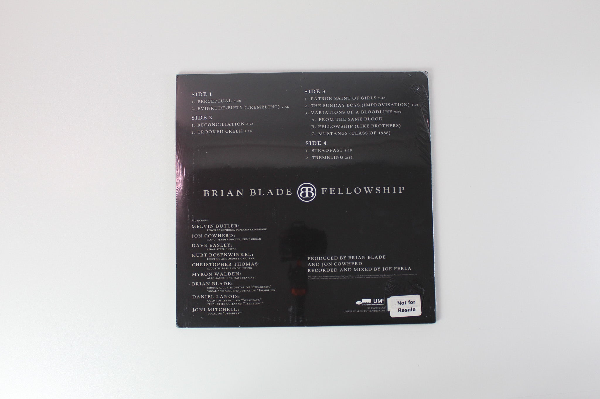Brian Blade Fellowship - Perceptual on Blue Note Reissue Sealed