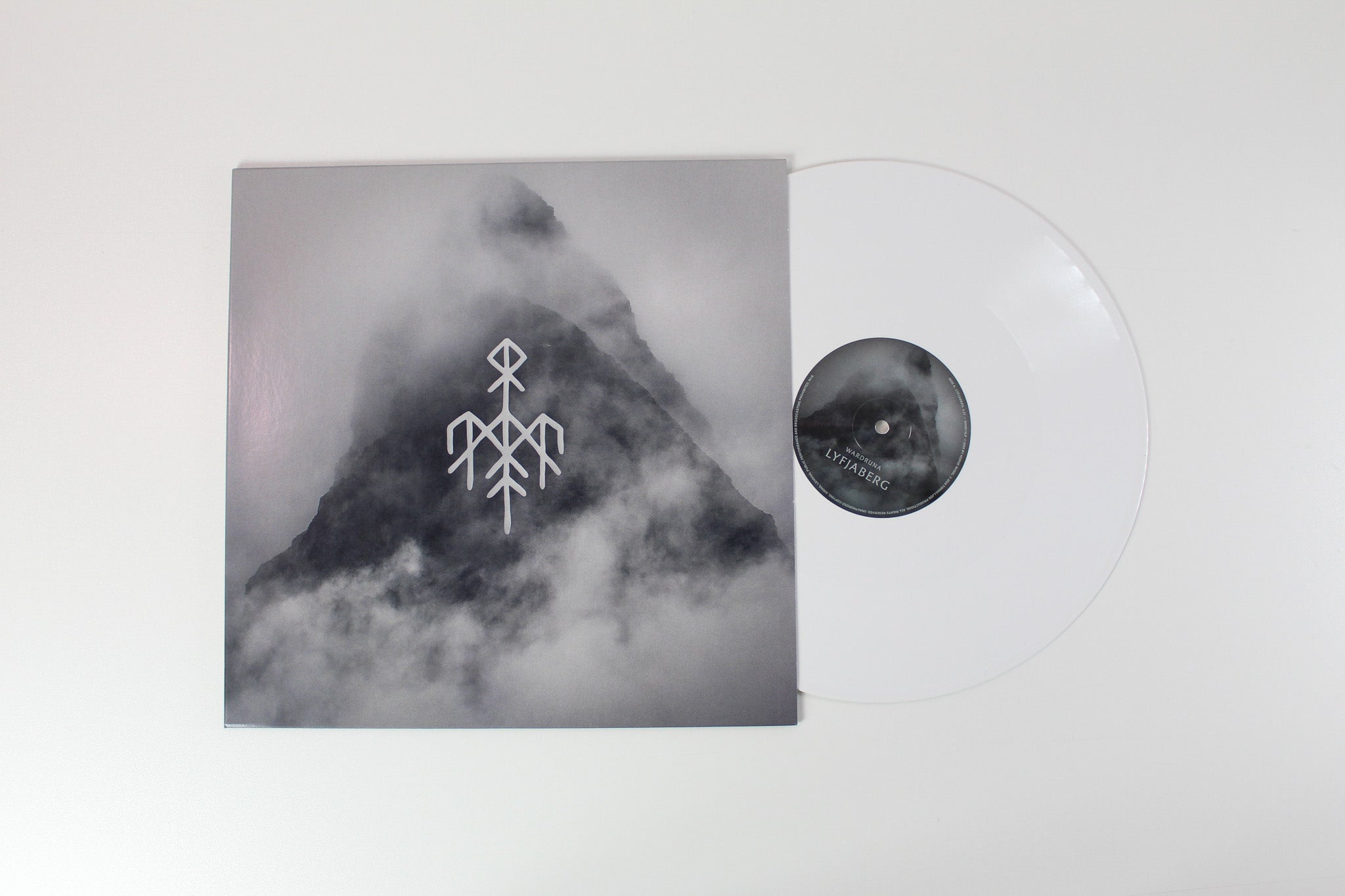 Wardruna -  Lyfjaberg on By Norse Music Ltd 45 RPM Single Sided White Vinyl 12" Single