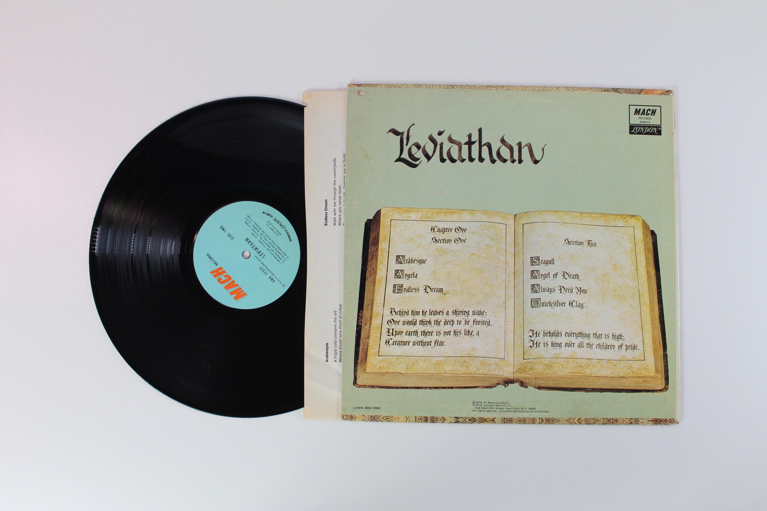 Leviathan - Leviathan on Mach Records