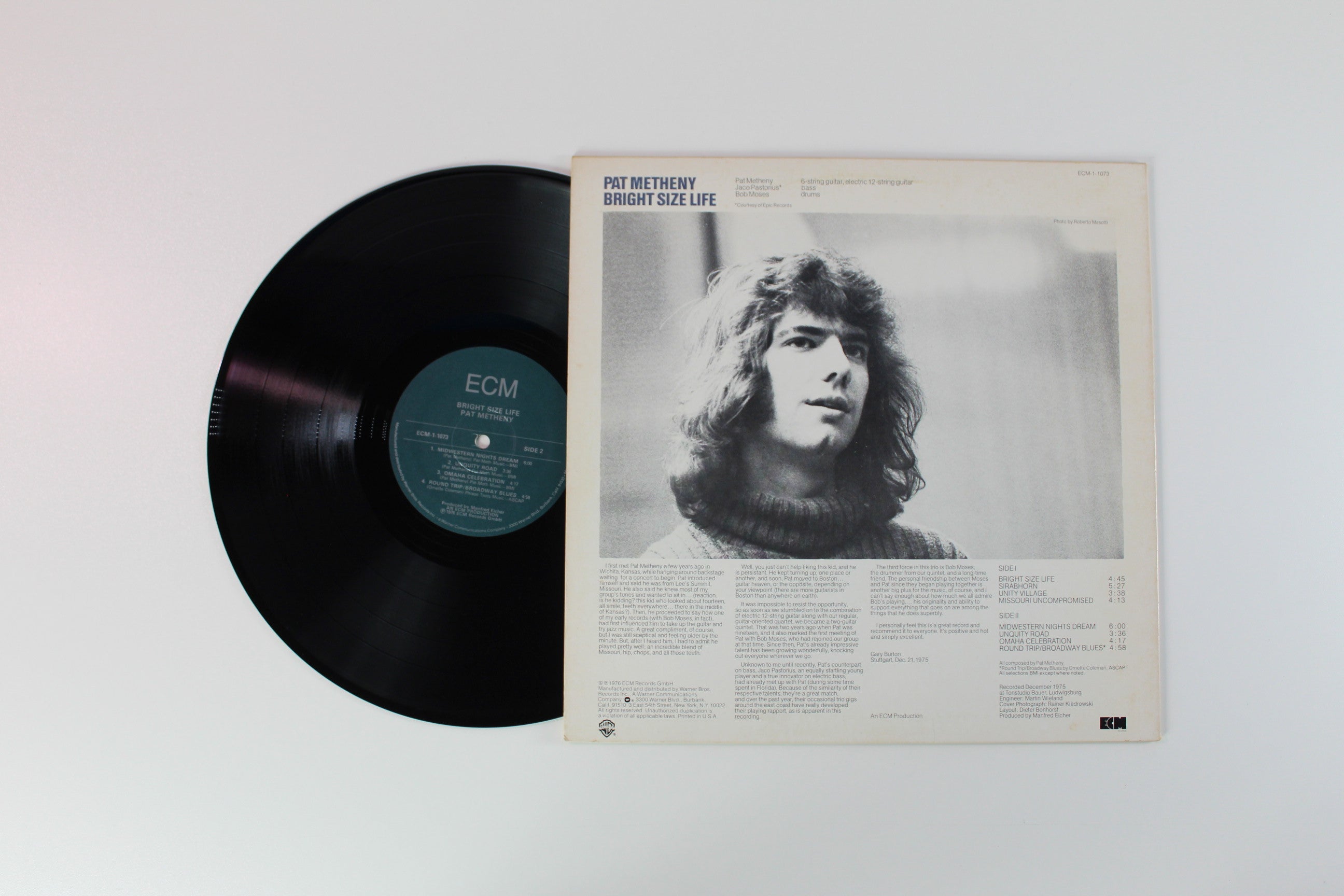 Pat Metheny - Bright Size Life on ECM