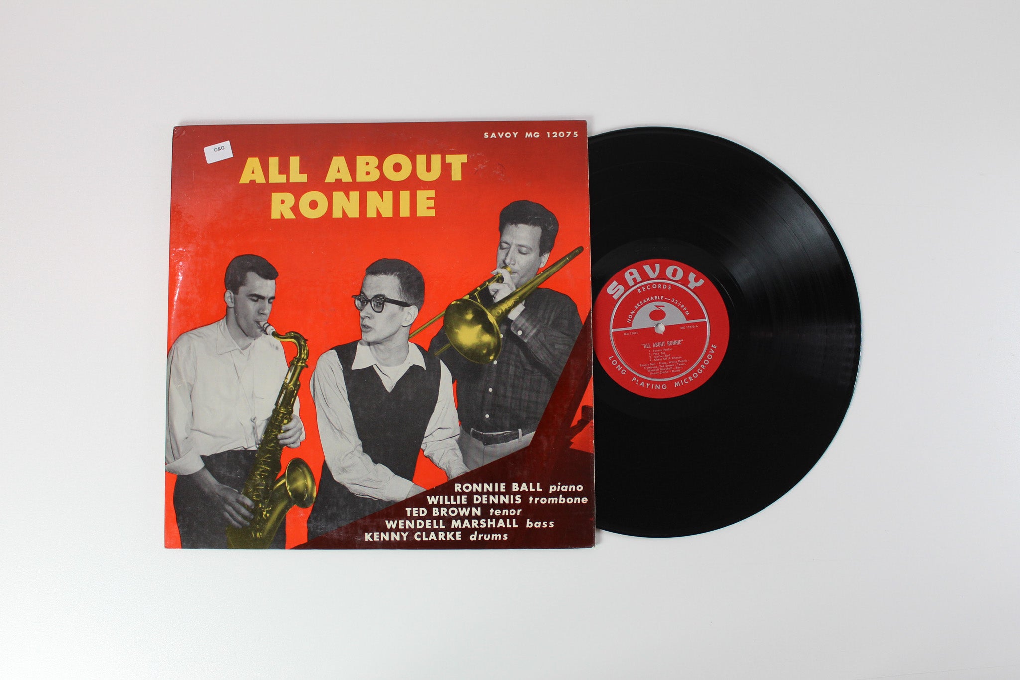Ronnie Ball - All About Ronnie on Savoy