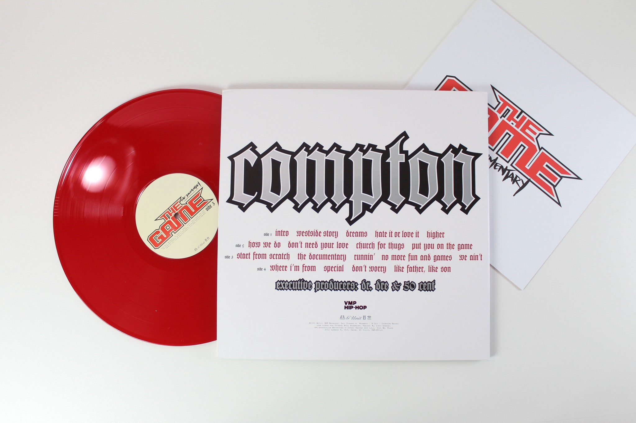 The Game - The Documentary on Aftermath Vinyl Me Please Red Vinyl Reissue
