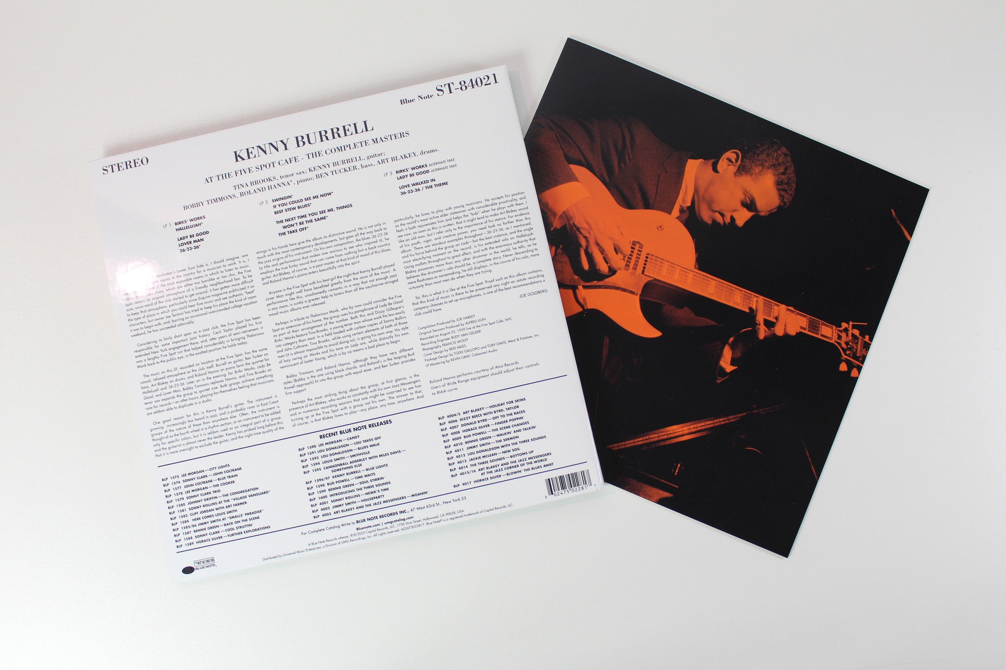 Kenny Burrell With Art Blakey - On View At The Five Spot Cafe - The Complete Masters on Blue Note Tone Poet Series Reissue