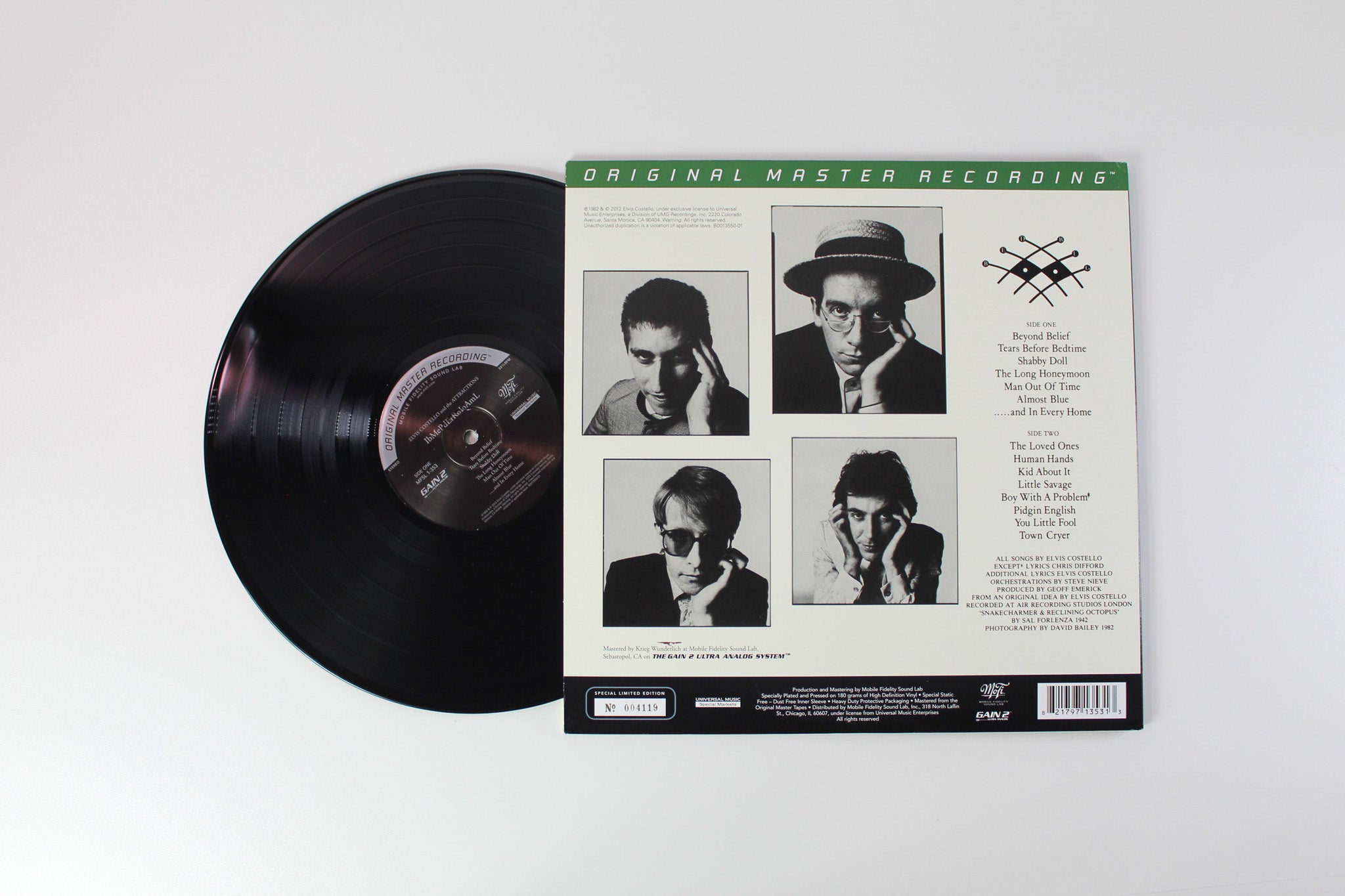 Elvis Costello & The Attractions - Imperial Bedroom on Mobile Fidelity Sound Lab Ltd Numbered Reissue