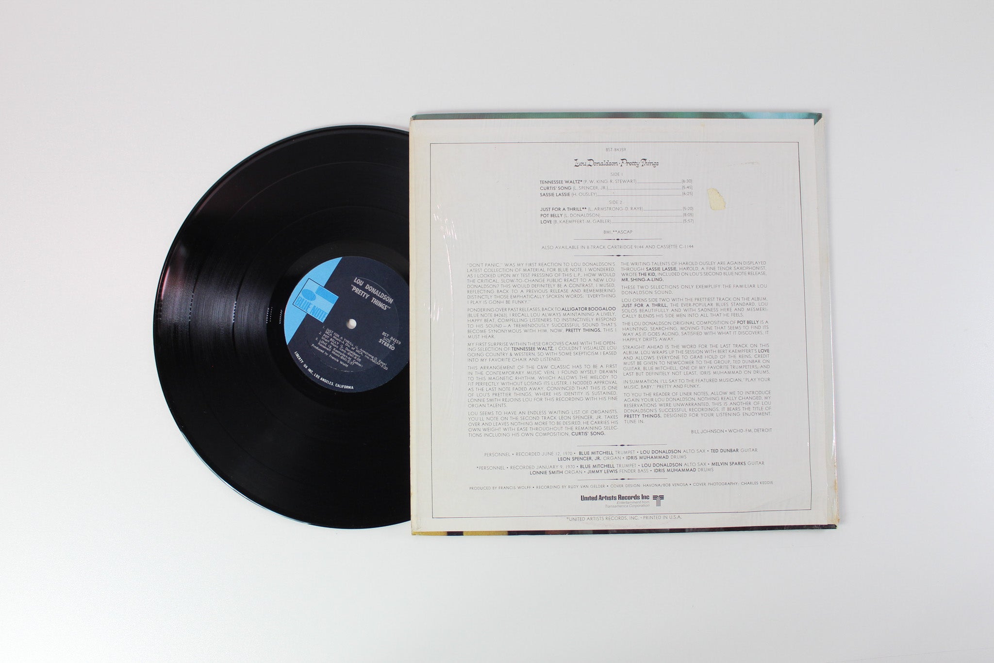 Lou Donaldson - Pretty Things on Blue Note Reissue