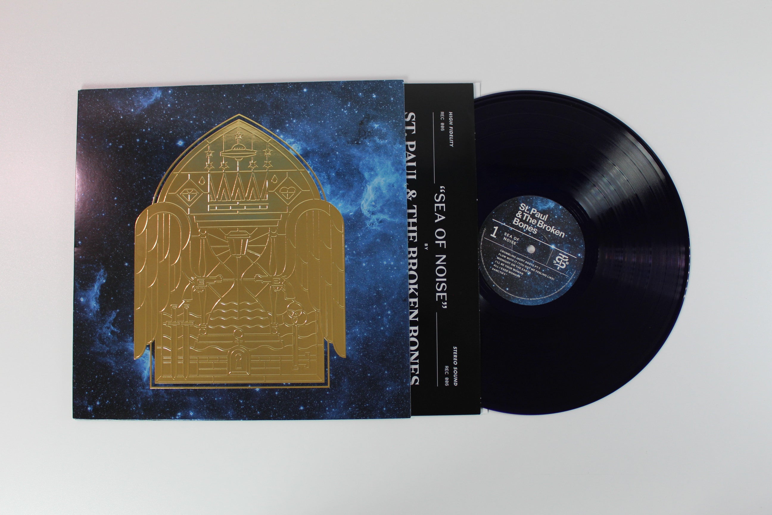 St. Paul & The Broken Bones - Sea Of Noise on Record Label LLC Ltd Dark Purple Transparent