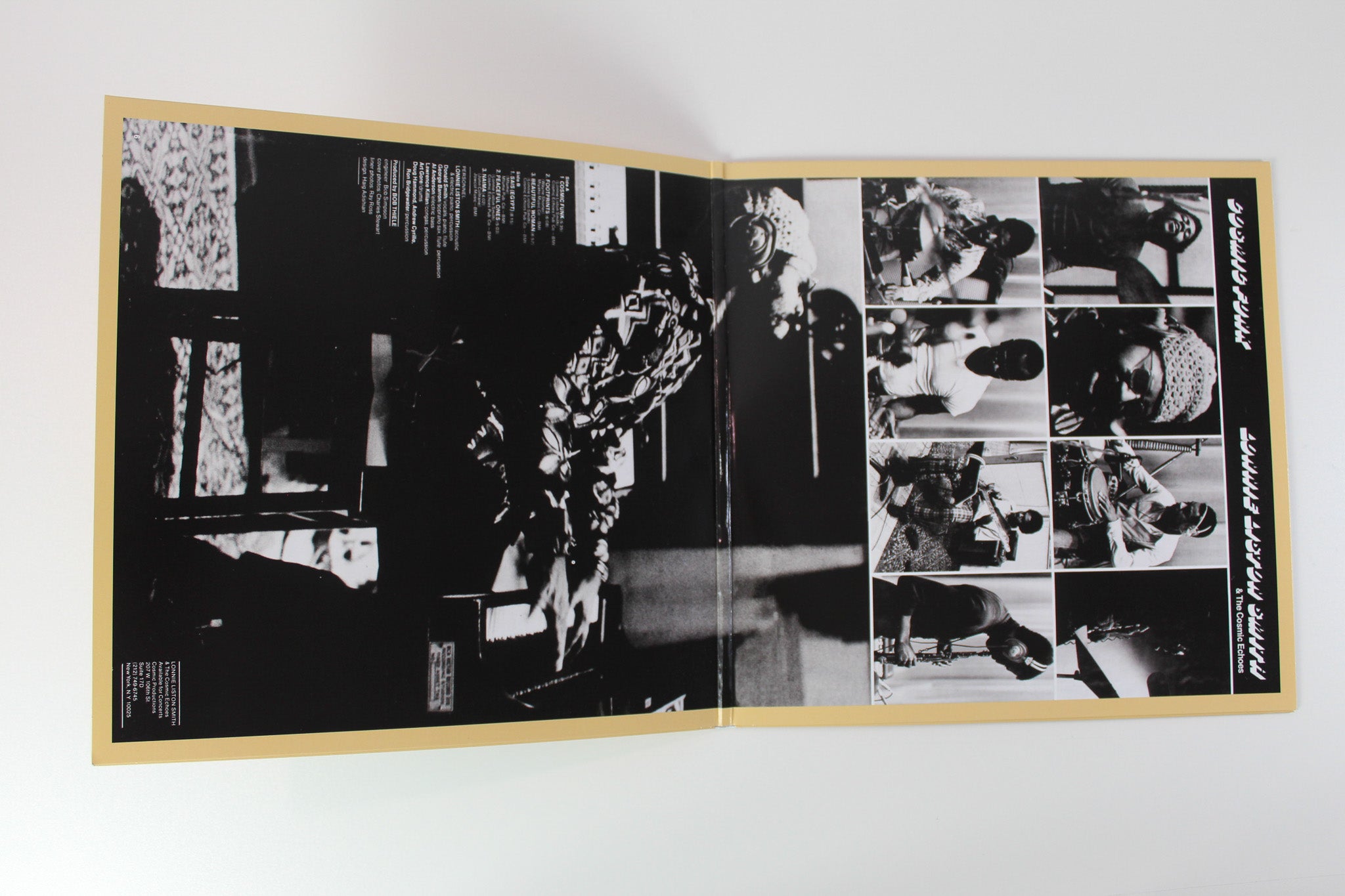 Lonnie Liston Smith And The Cosmic Echoes - Cosmic Funk on Real Gone Ltd Gold Vinyl Reissue