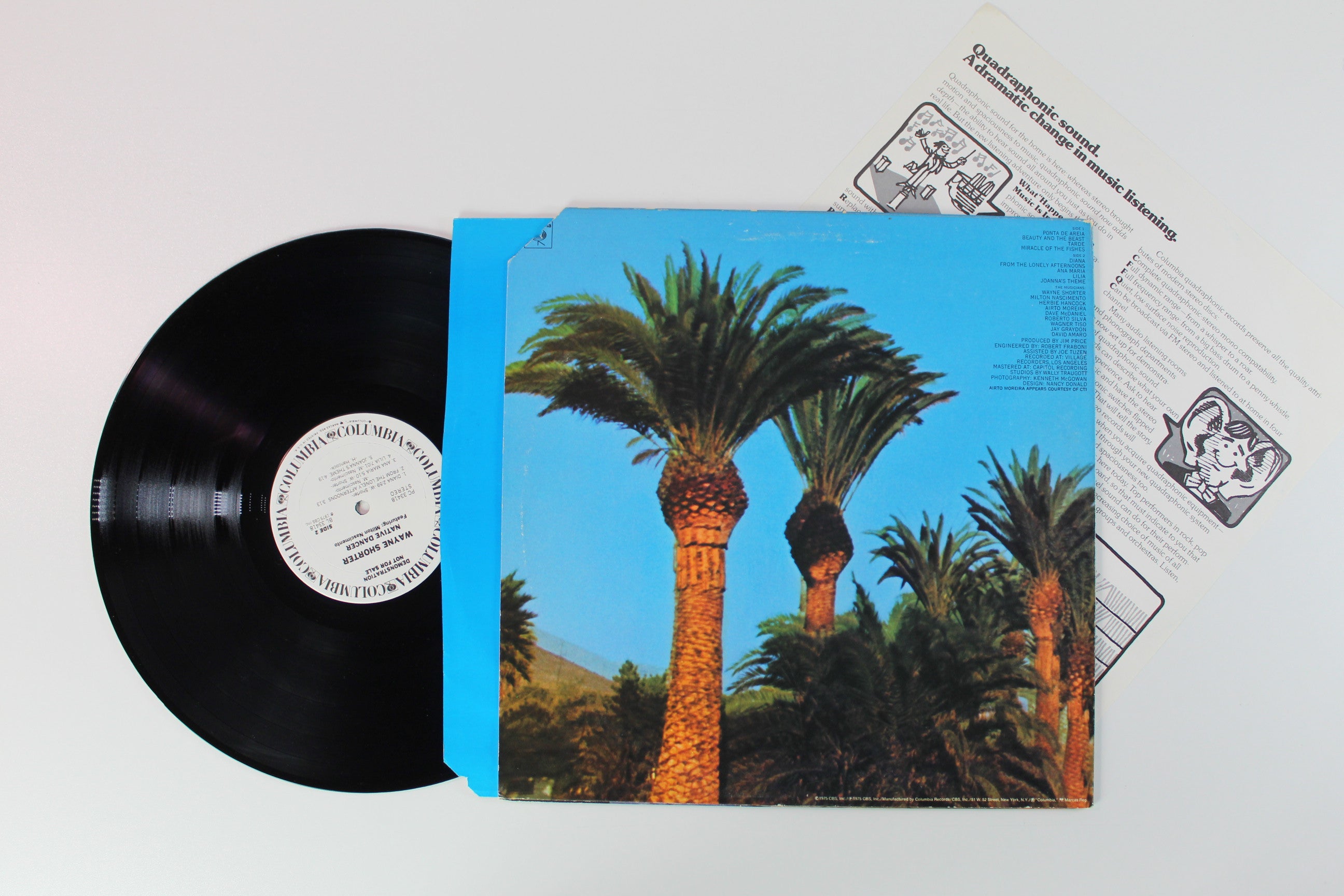 Wayne Shorter - Native Dancer on Columbia Promo