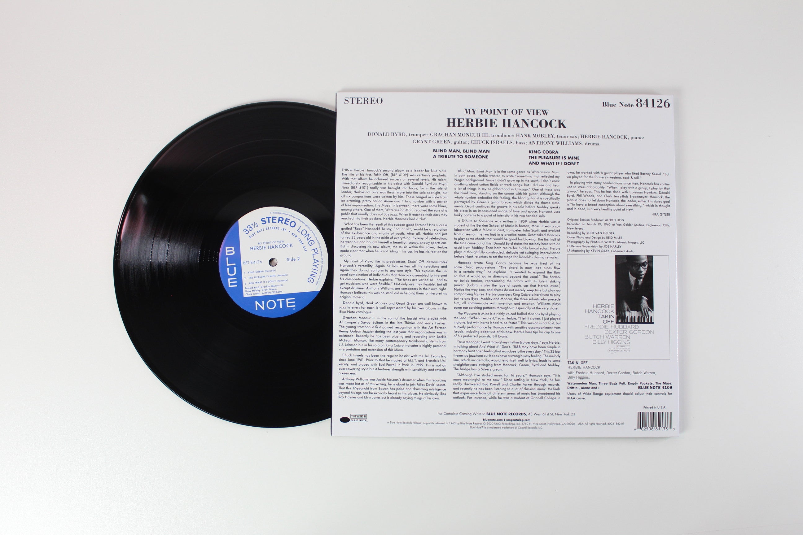 Herbie Hancock - My Point Of View Blue Note Tone Poet Series Reissue