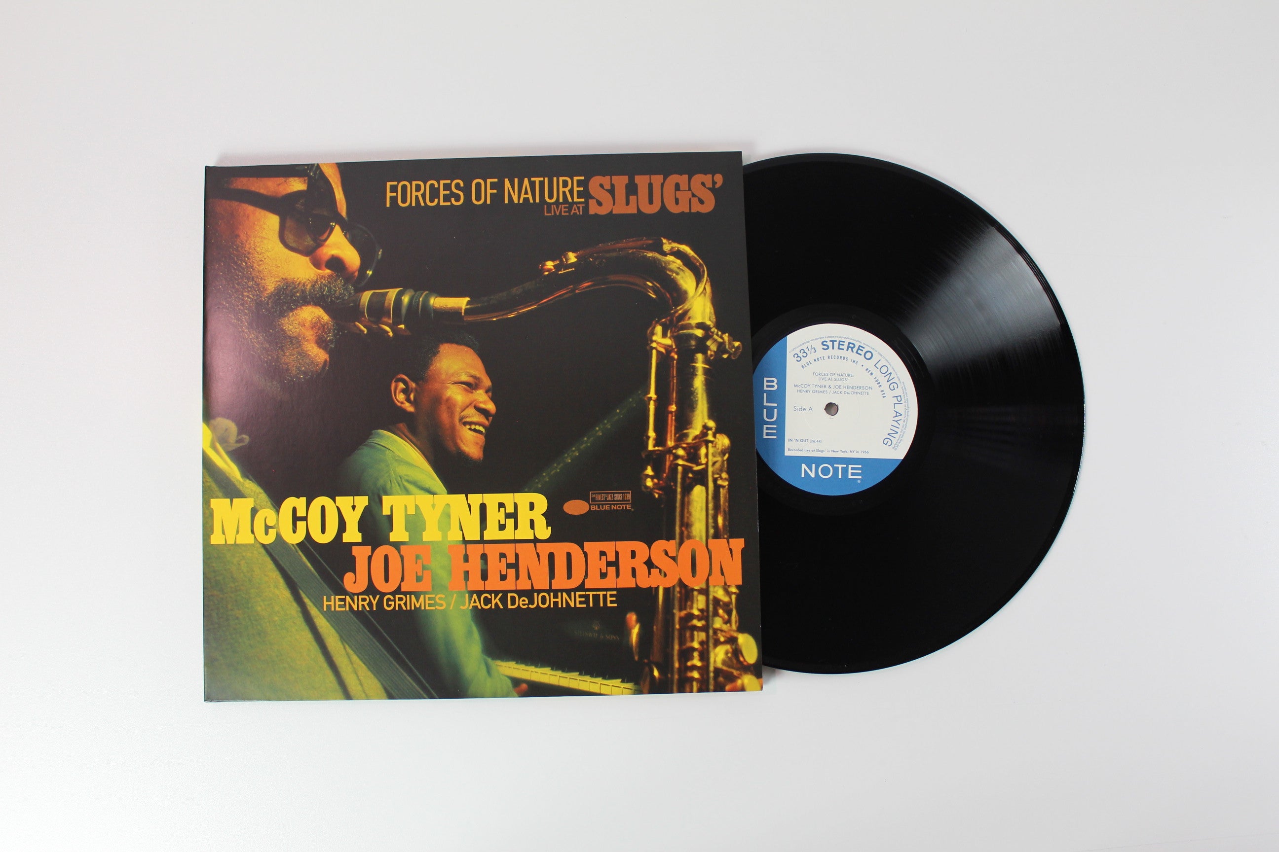 McCoy Tyner / Joe Henderson - Forces Of Nature: Live At Slugs' on Blue Note