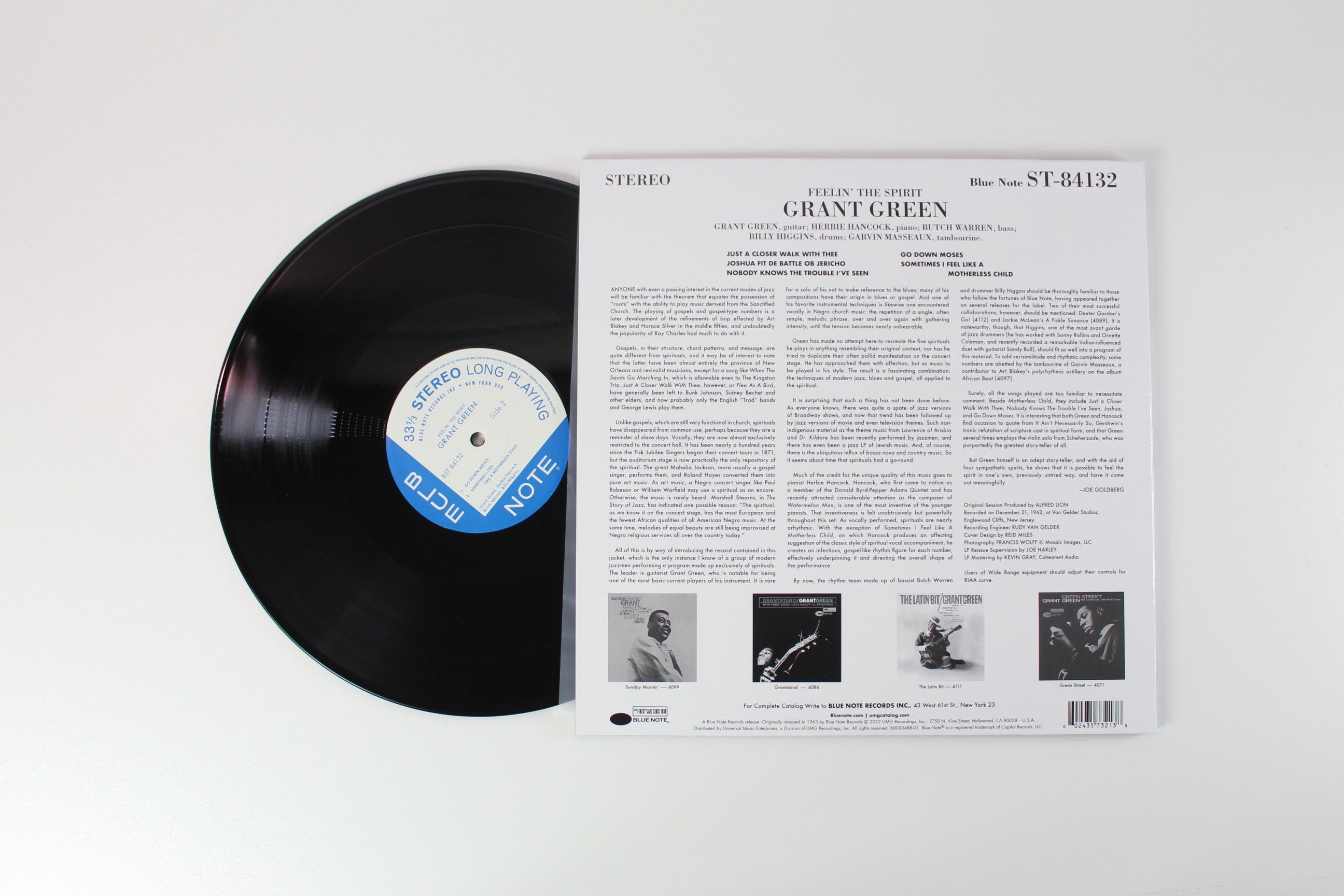 Grant Green - Feelin' The Spirit Blue Note Tone Poet Series Reissue