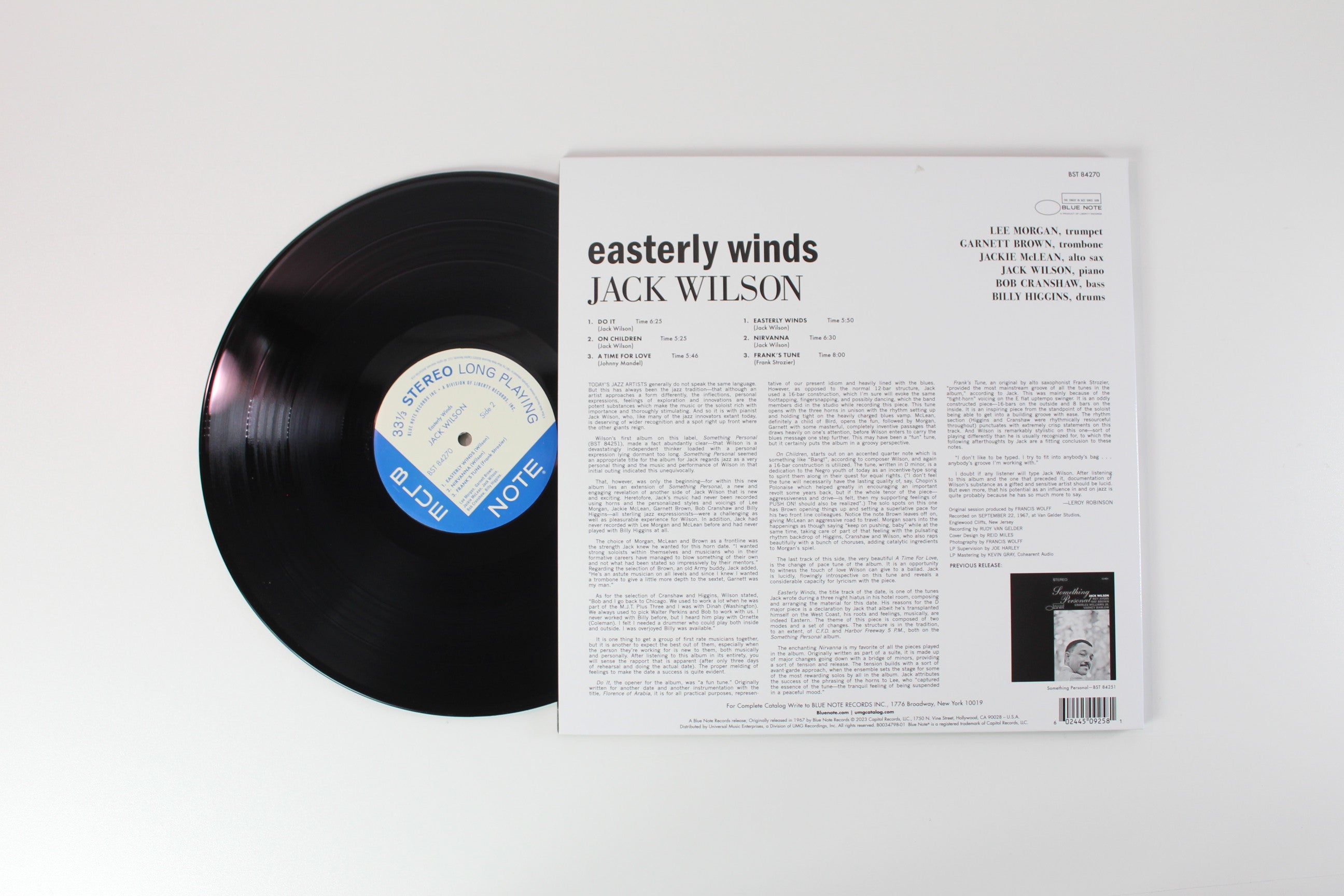 Jack Wilson - Easterly Winds Blue Note Tone Poet Series Reissue