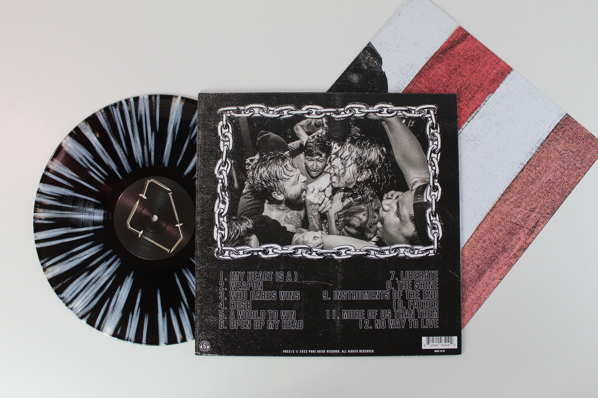 Stick To Your Guns - Spectre on Pure Noise Records - Black Ice w/ White Splatter