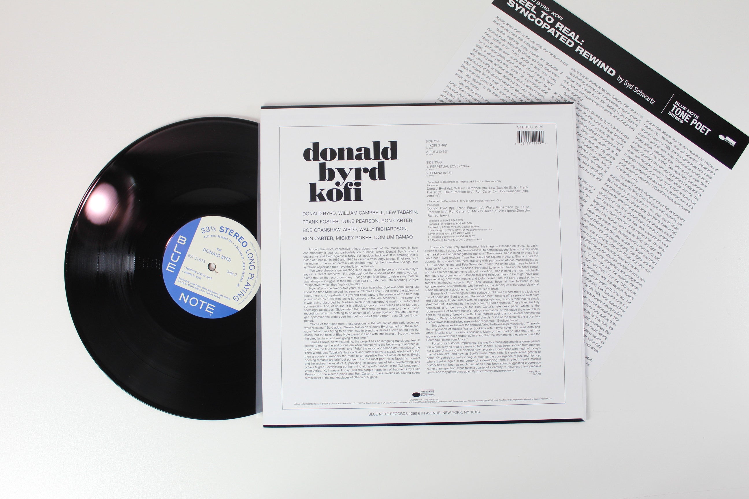 Donald Byrd - Kofi Blue Note Tone Poet Series Reissue