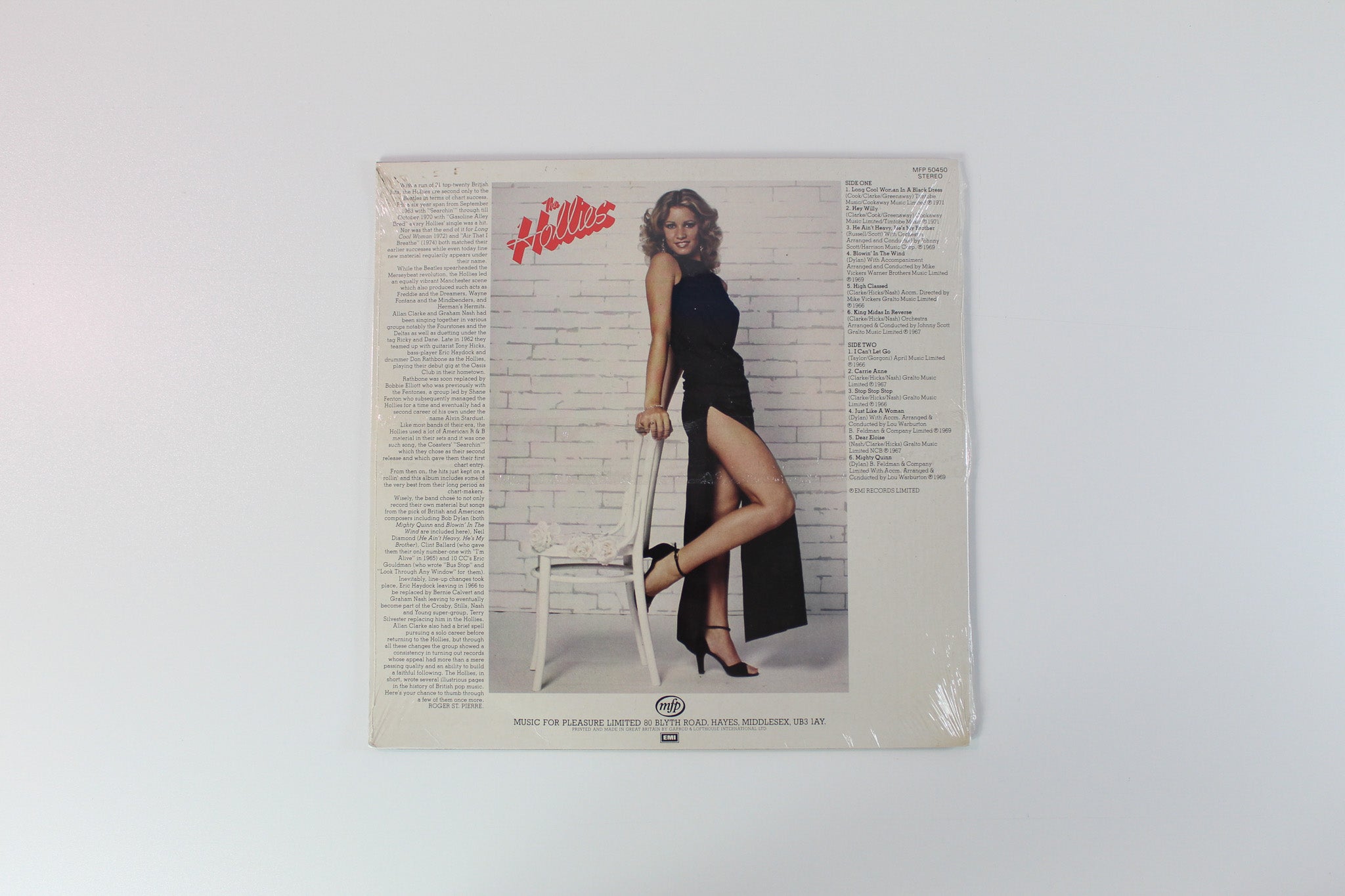 The Hollies - Long Cool Woman In A Black Dress on Music For Pleasure UK Press Sealed