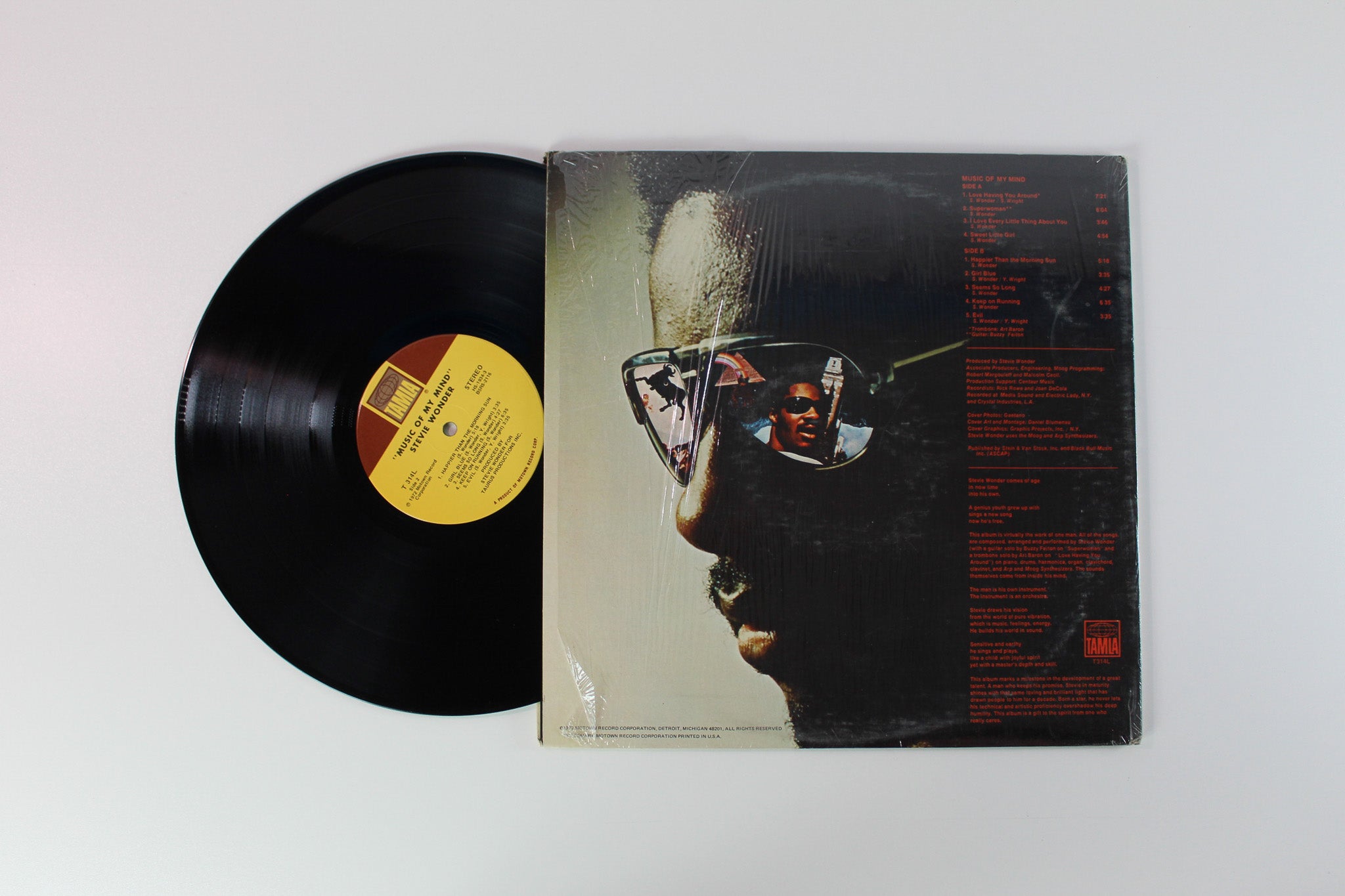 Stevie Wonder - Music Of My Mind on Tamla
