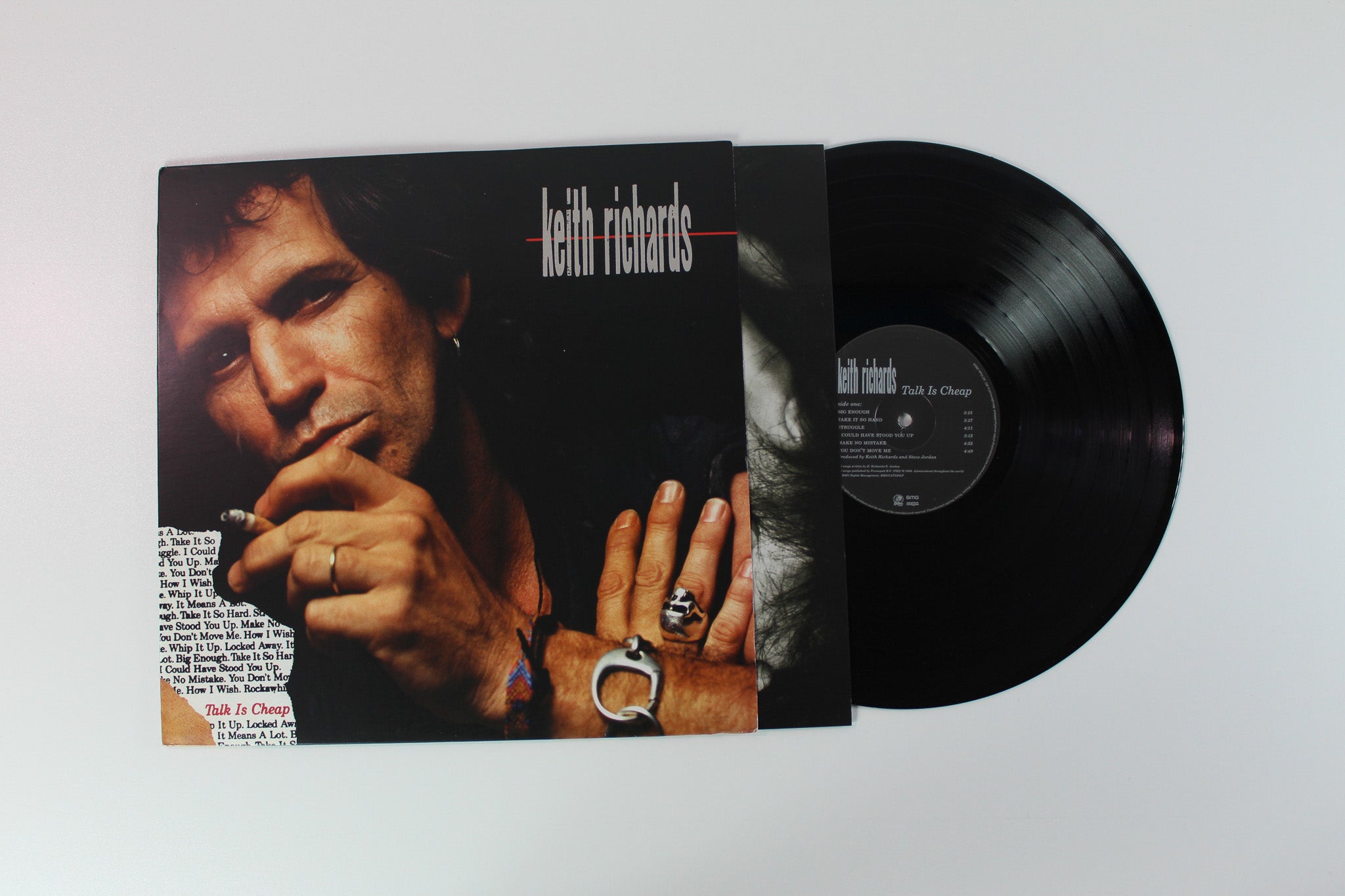 Keith Richards - Talk Is Cheap on Mindless Records - Reissue