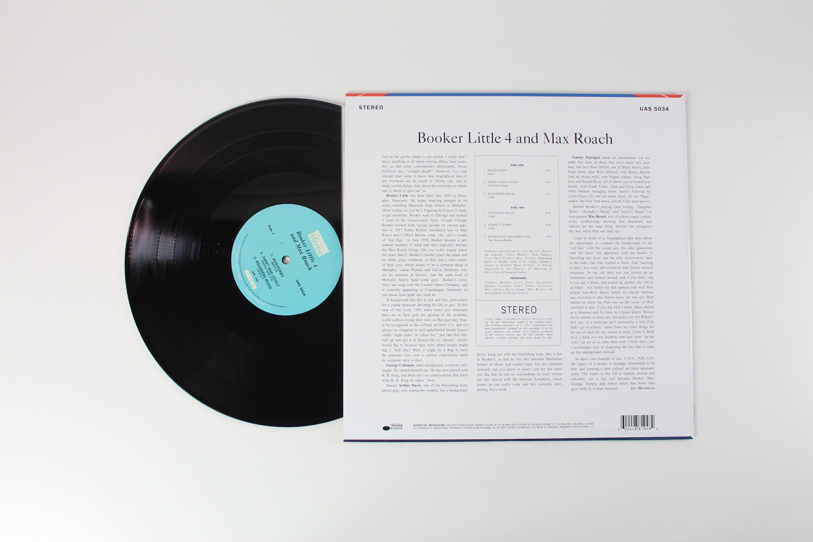 Booker Little 4 Max Roach - Booker Little 4 & Max Blue Note Tone Poet Series Reissue Roach