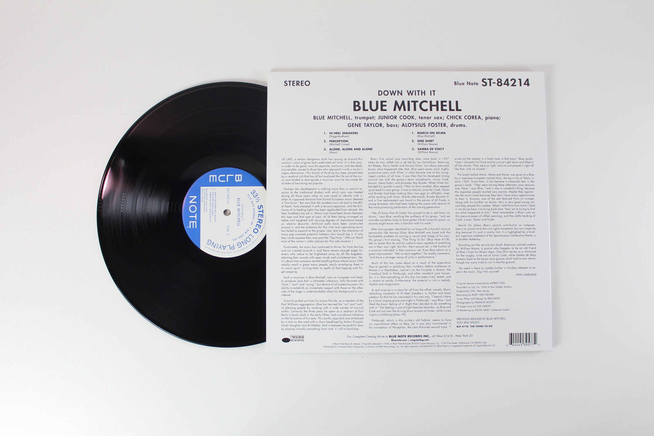 The Blue Mitchell Quintet - Down With It! Blue Note Tone Poet Series Reissue