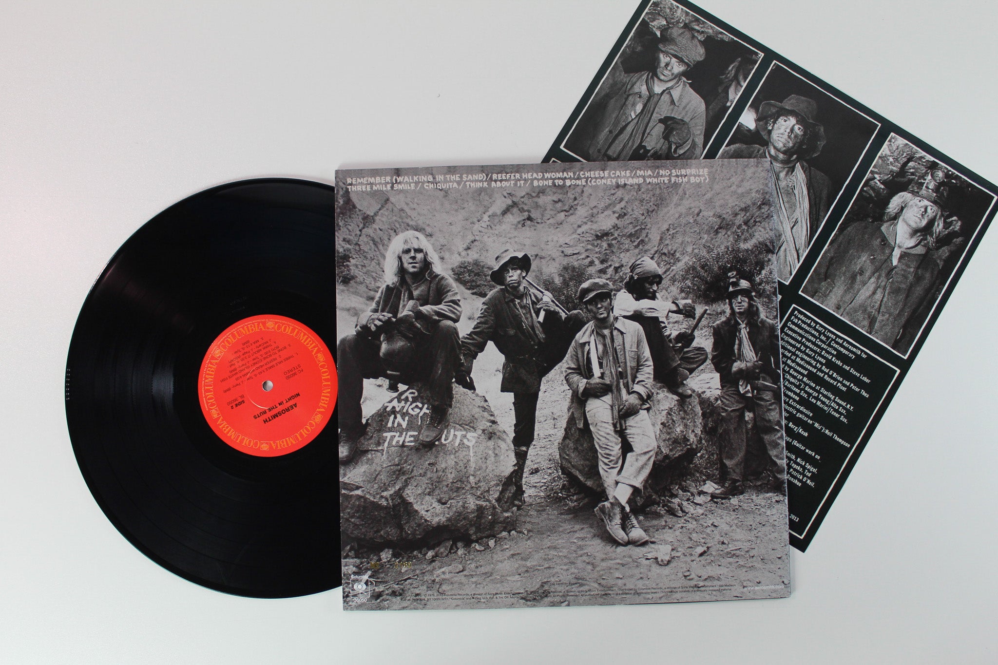 Aerosmith - Night In The Ruts on Columbia Numbered