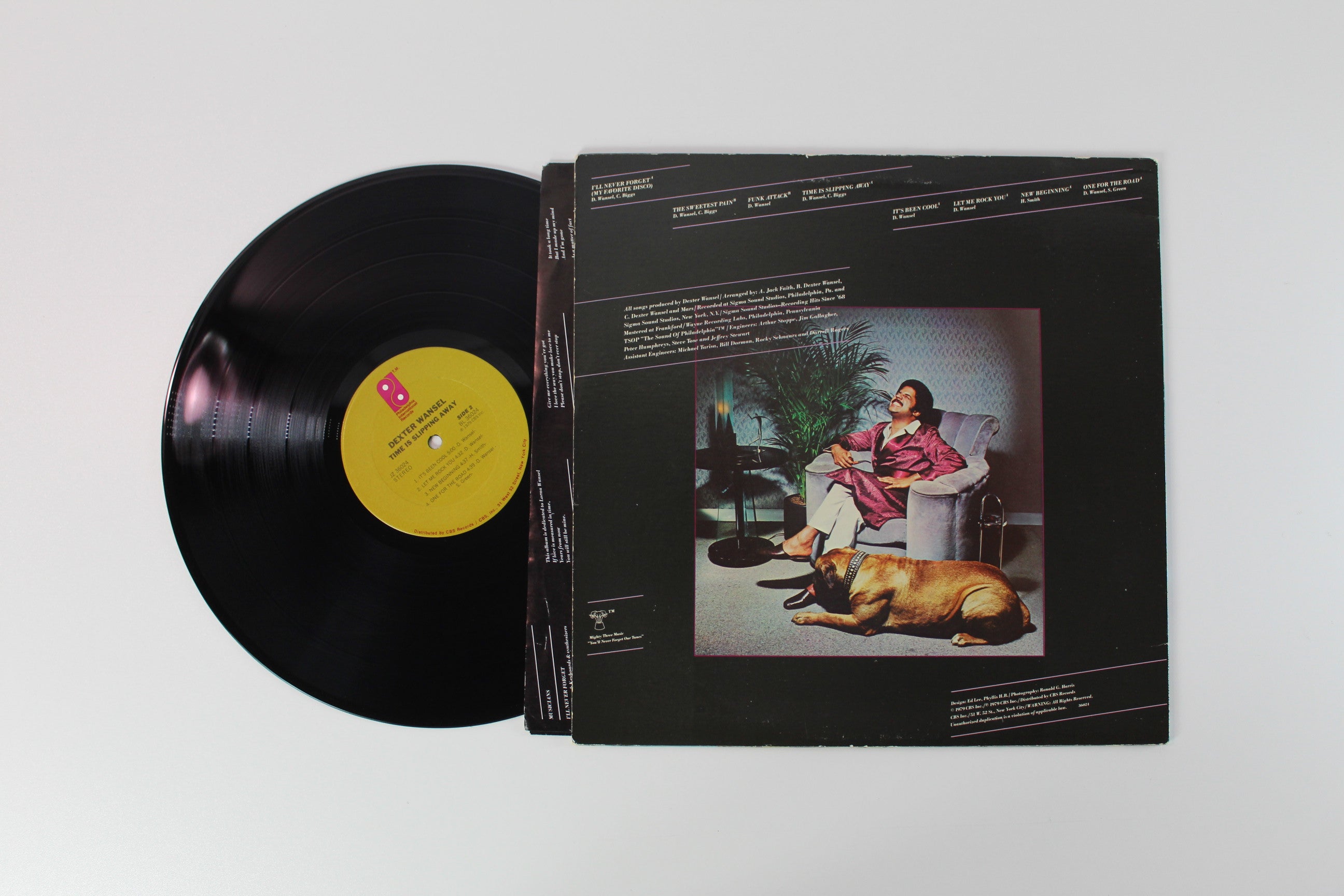 Dexter Wansel - Time Is Slipping Away on Philadelphia Intl