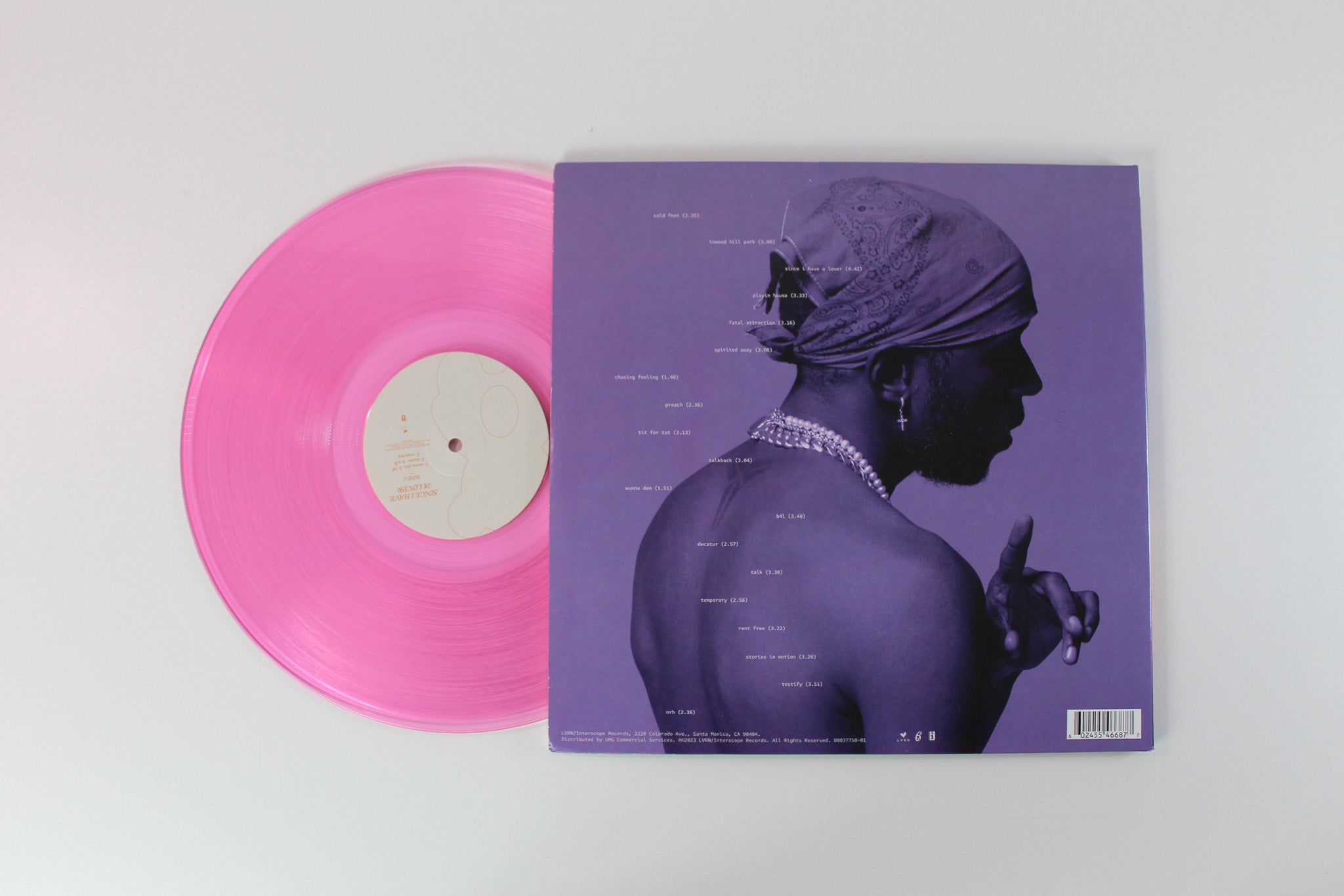 6lack - Since I Have A Lover on Interscope Records - Pink Vinyl