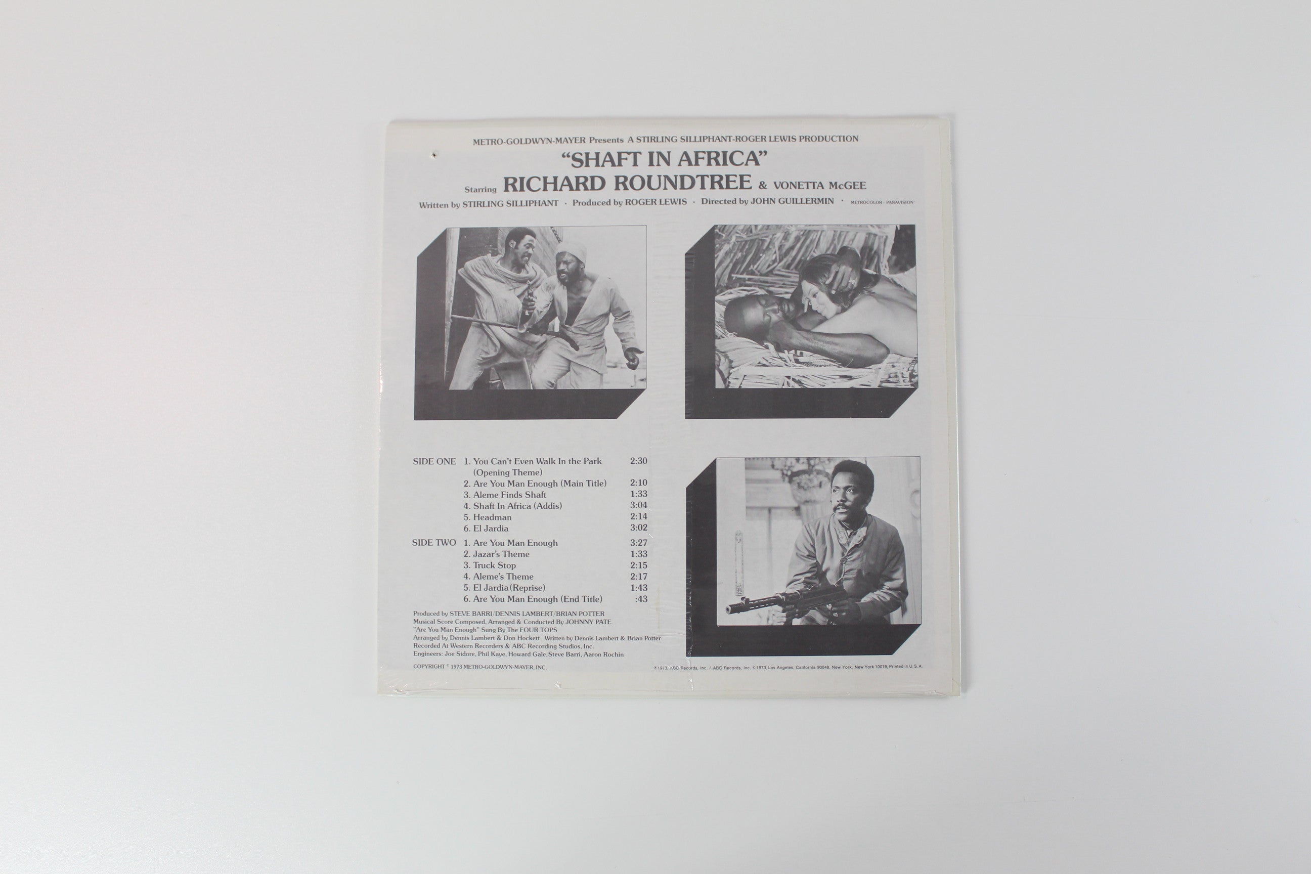 Johnny Pate - Shaft In Africa on ABC Sealed