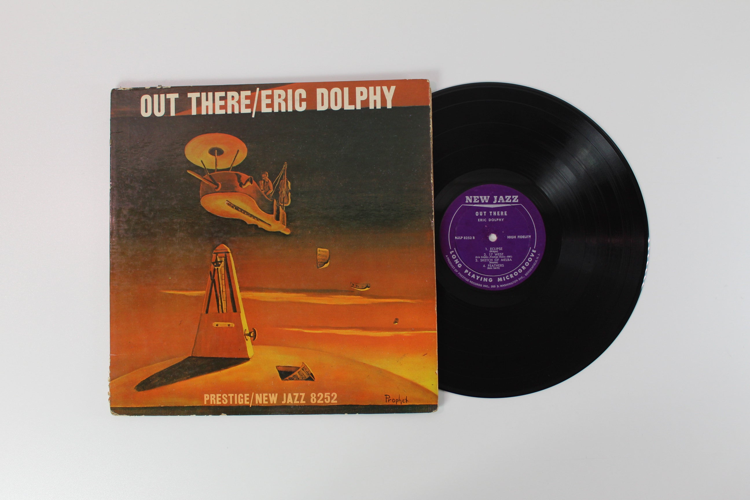 Eric Dolphy - Out There on New Jazz Mono Deep Groove