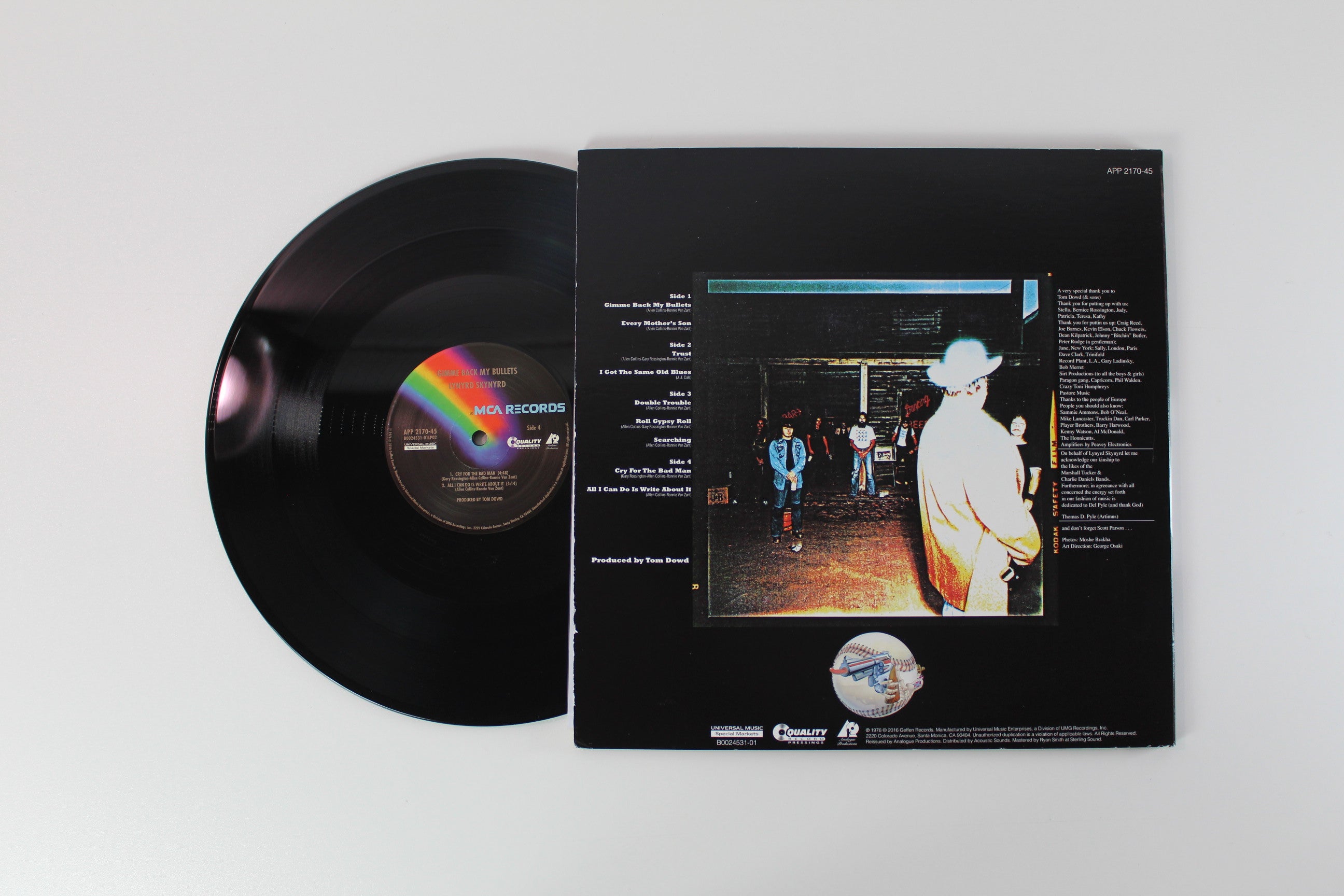 Lynyrd Skynyrd - Gimme Back My Bullets on MCA Analogue Productions Ltd 2 X 12" 45 RPM Reissue