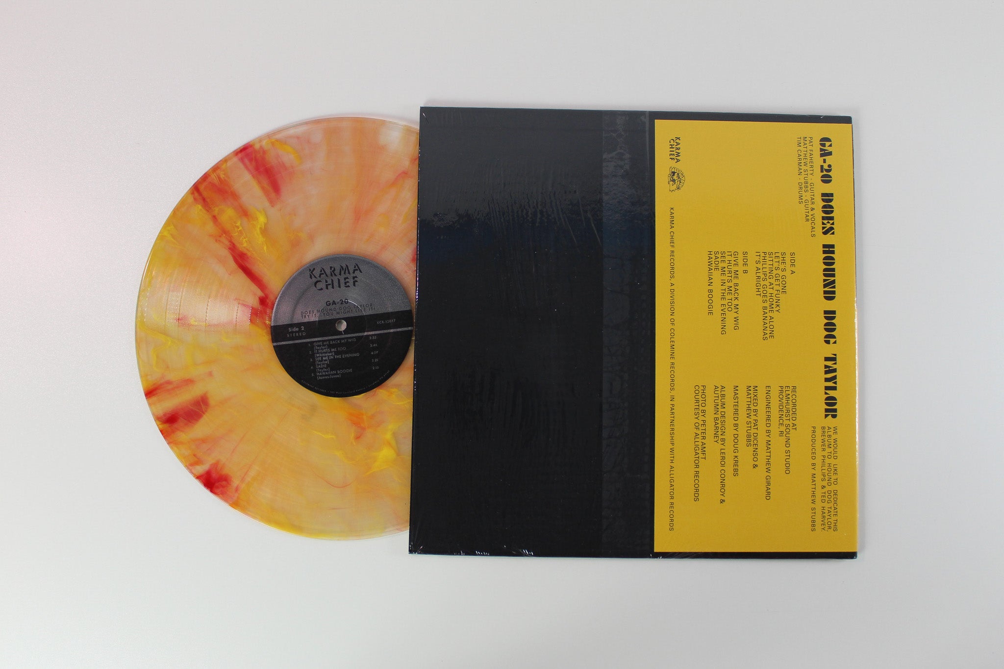 GA-20 - GA-20 Does Hound Dog Taylor: Try It...You Might Like It! on Karma Chief Records - Colored Vinyl