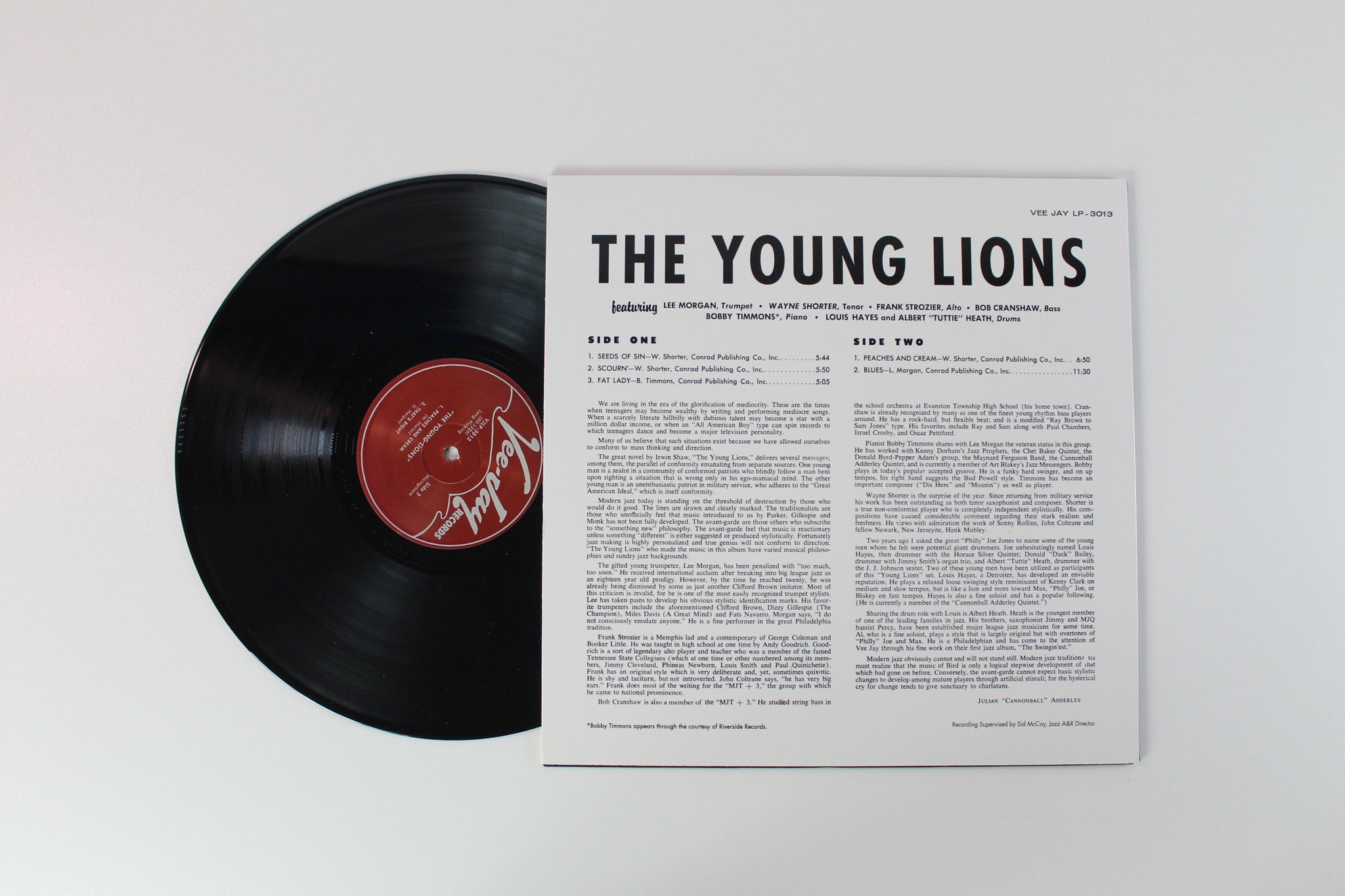 The Young Lions - The Young Lions on Vee Jay Records Reissue