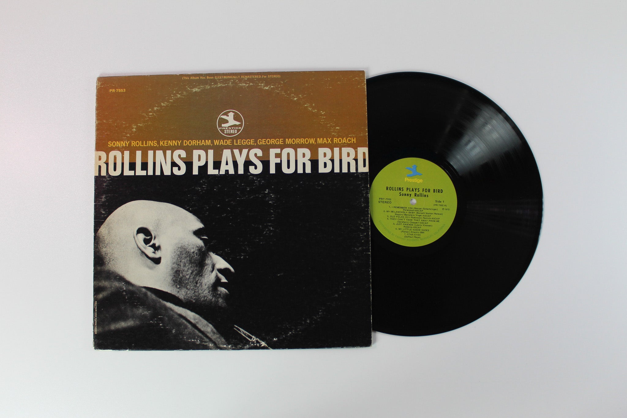 Sonny Rollins - Rollins Plays For Bird on Prestige - Stereo