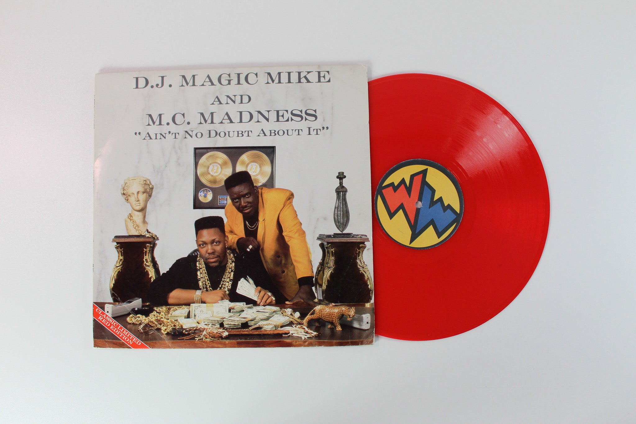 DJ Magic Mike And M.C. Madness - Ain't No Doubt About It on RM Records, Inc. / Cheetah Records - Red Vinyl