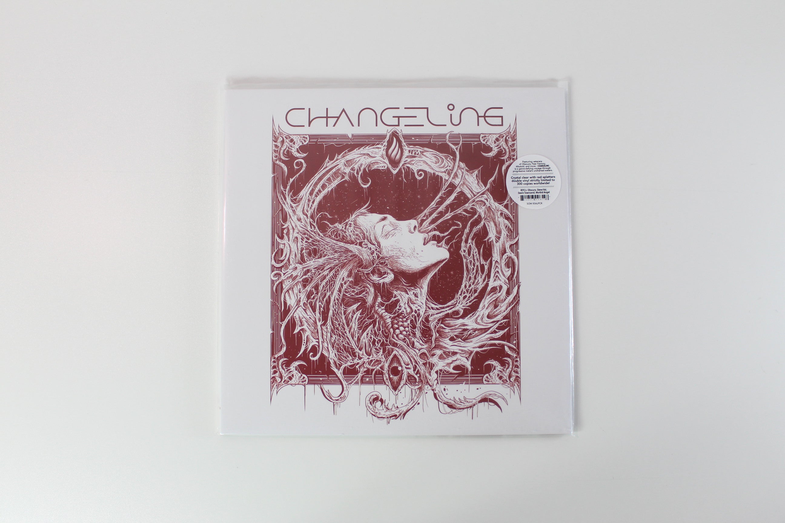 Changeling - Changeling on Season of Mist Crystal Clear With Red Splatter Vinyl