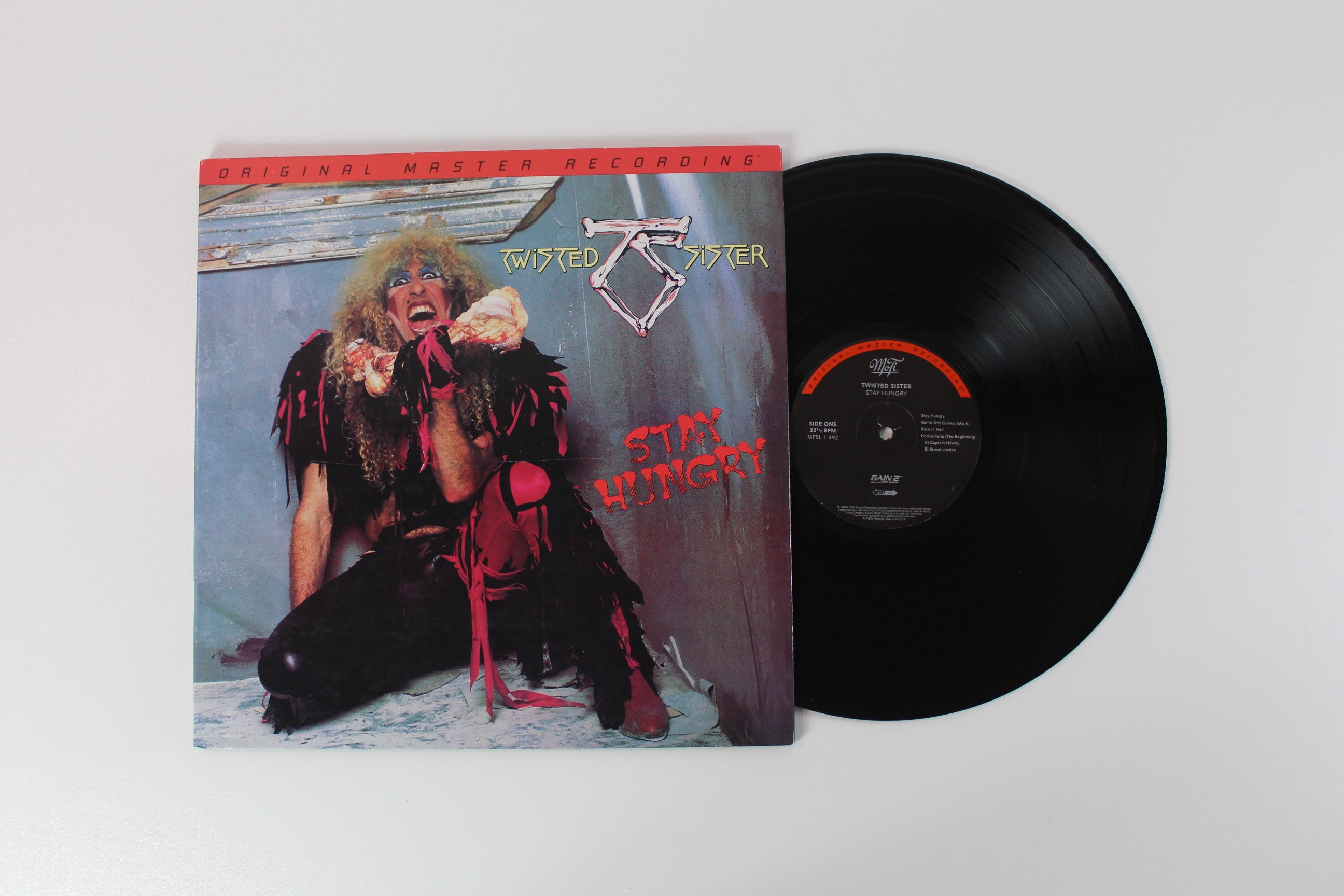 Twisted Sister - Stay Hungry on Mobile Fidelity Sound Lab Ltd Numbered Reissue