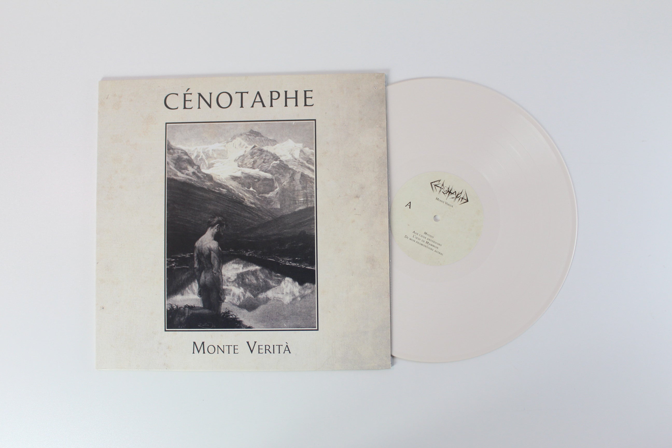 Cénotaphe - Monte Verità on Nuclear War Now Ltd Bone White Vinyl