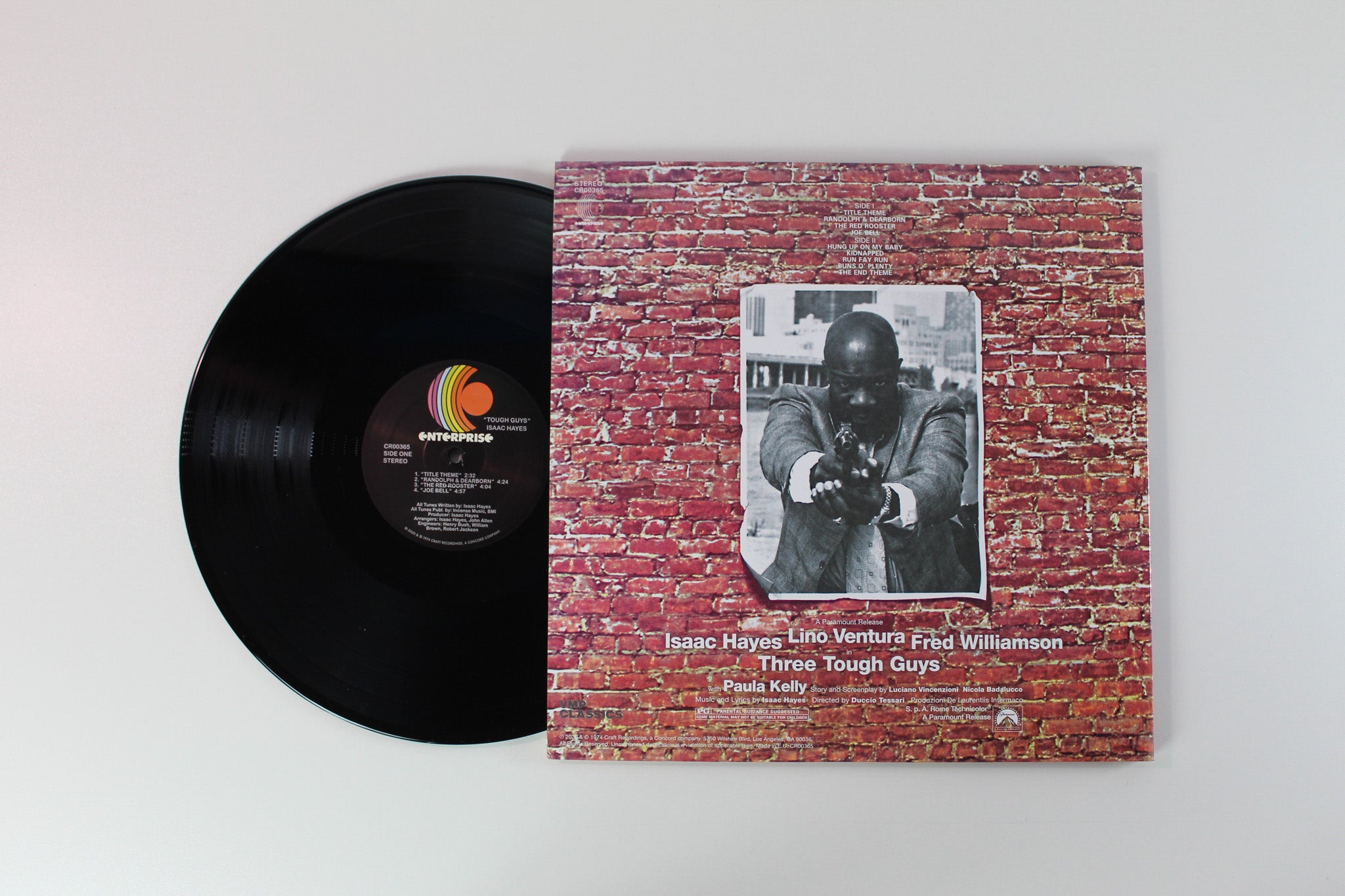 Isaac Hayes - Tough Guys on Enterprise / Vinyl Me, Please